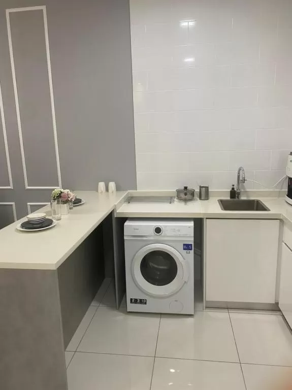 washing machine in Arte Mont Kiara Hotel Suite