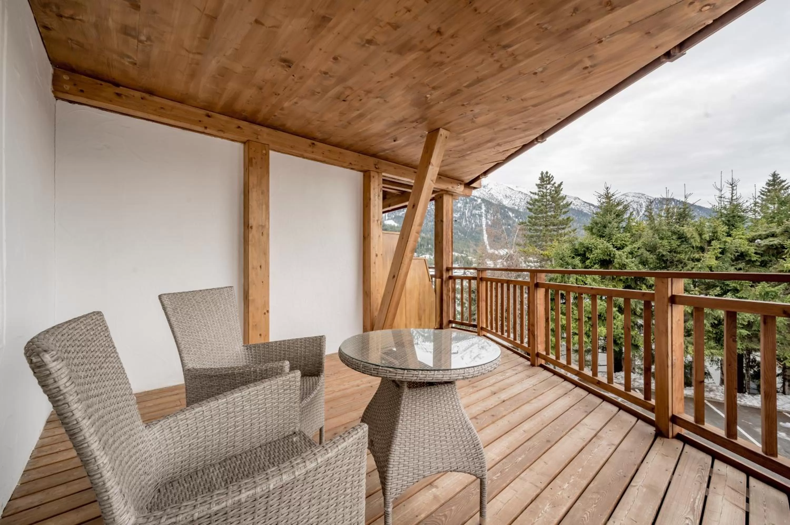 Balcony/Terrace in Natur & Spa Hotel Lärchenhof