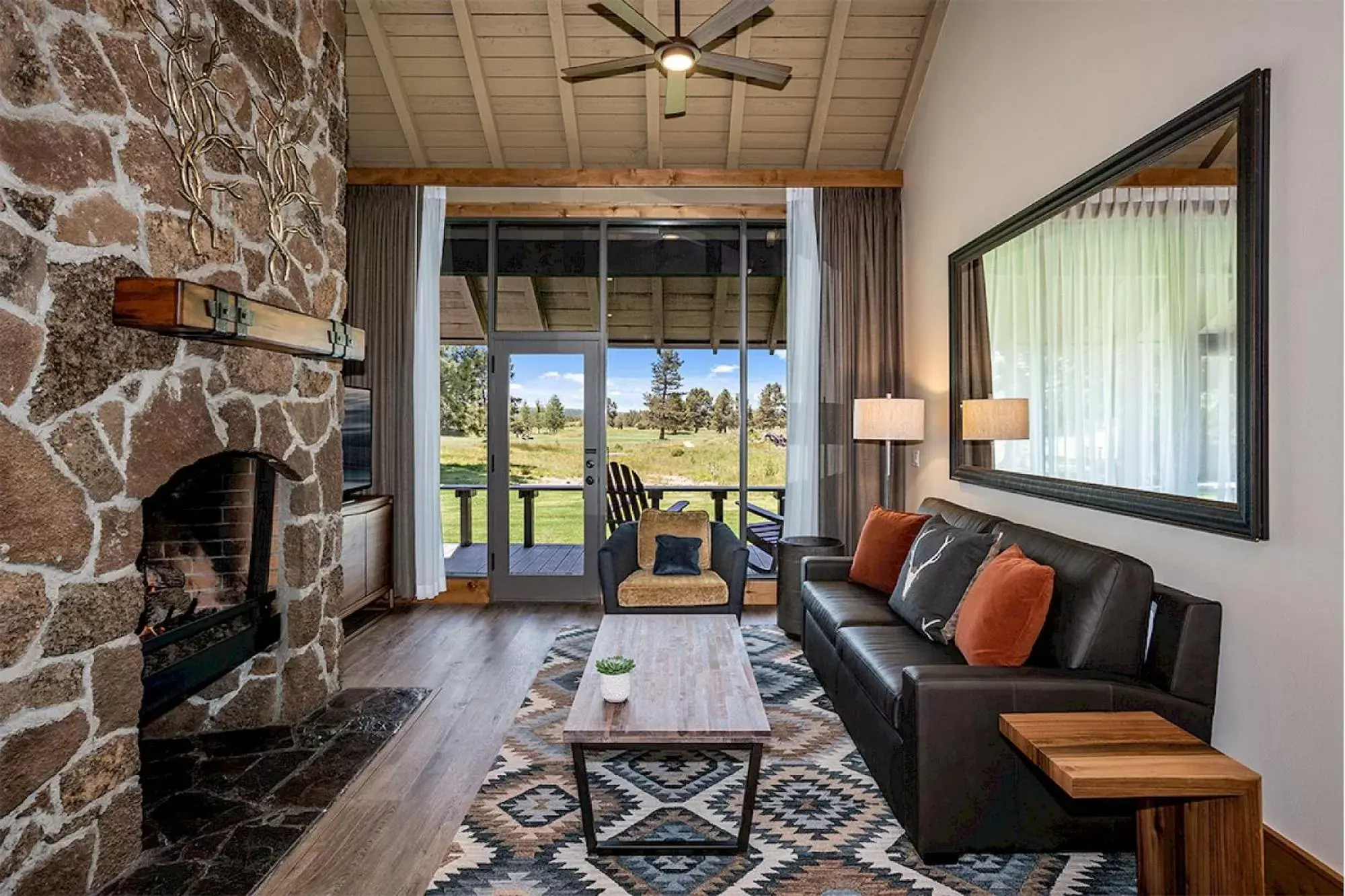 Living room, Seating Area in Sunriver Resort