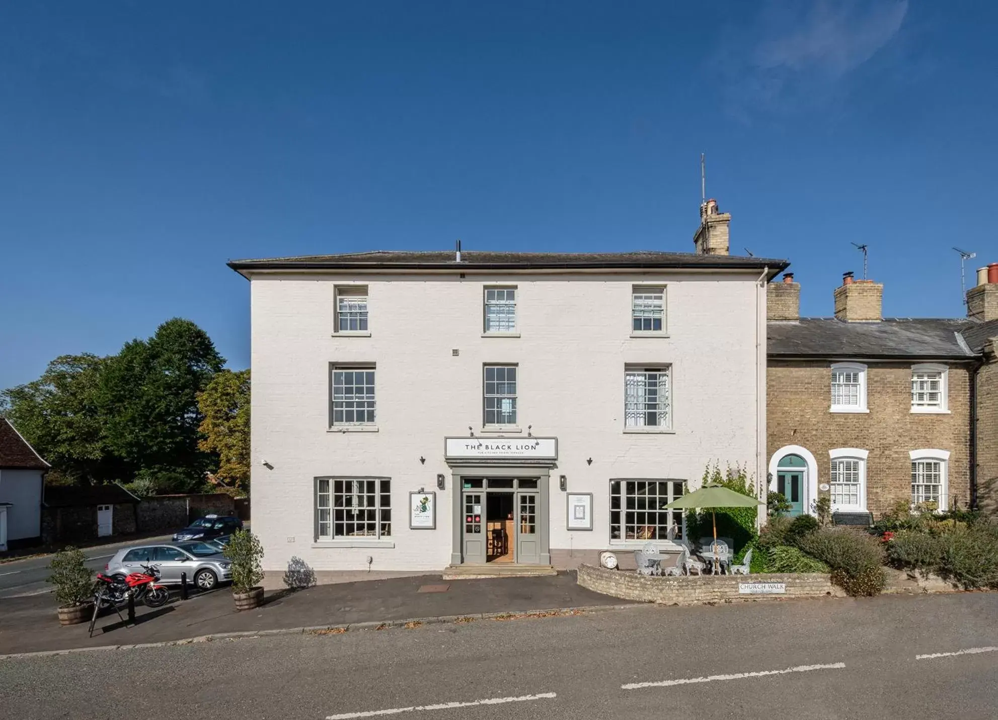 Restaurant/places to eat, Property Building in The Black Lion, Long Melford