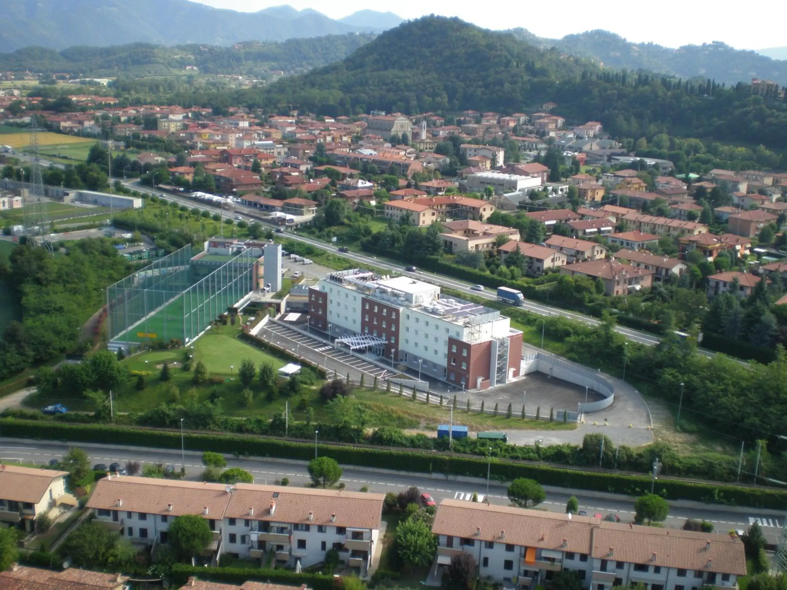 Area and facilities, Bird's-eye View in Bes Hotel Bergamo Ovest