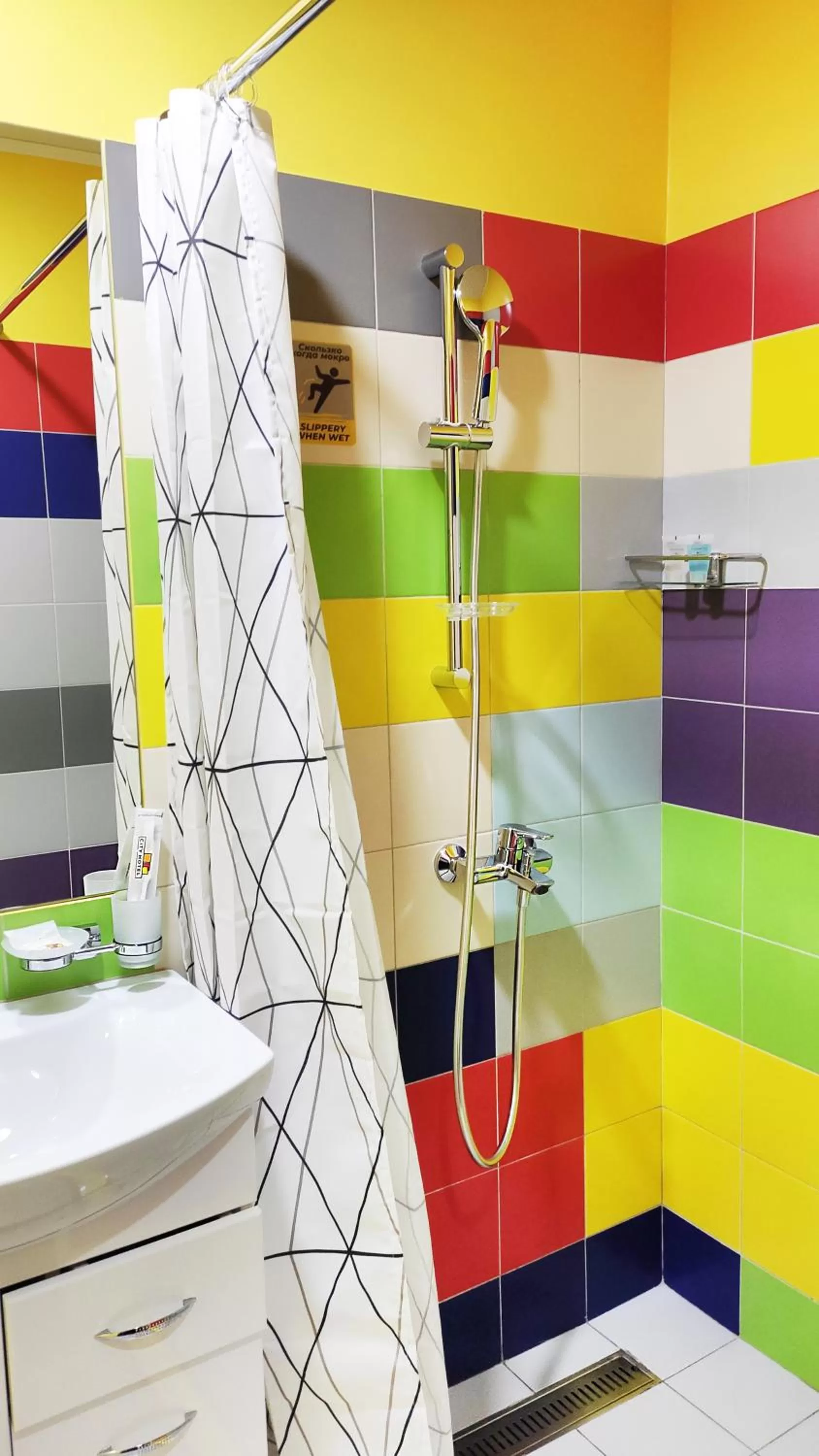 Bathroom in City Hotel Shymkent