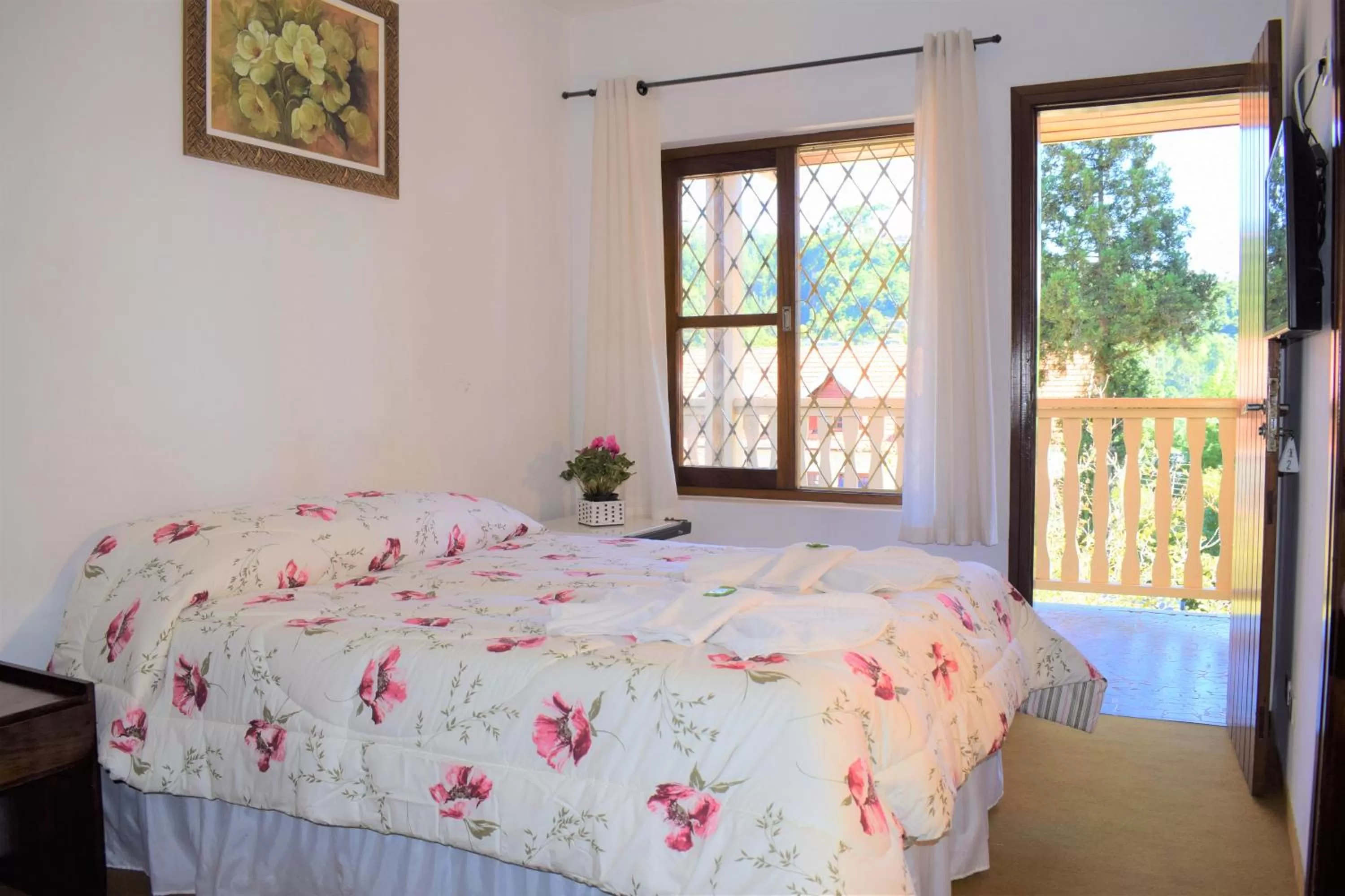 Bedroom, Bed in Pousada Curumi