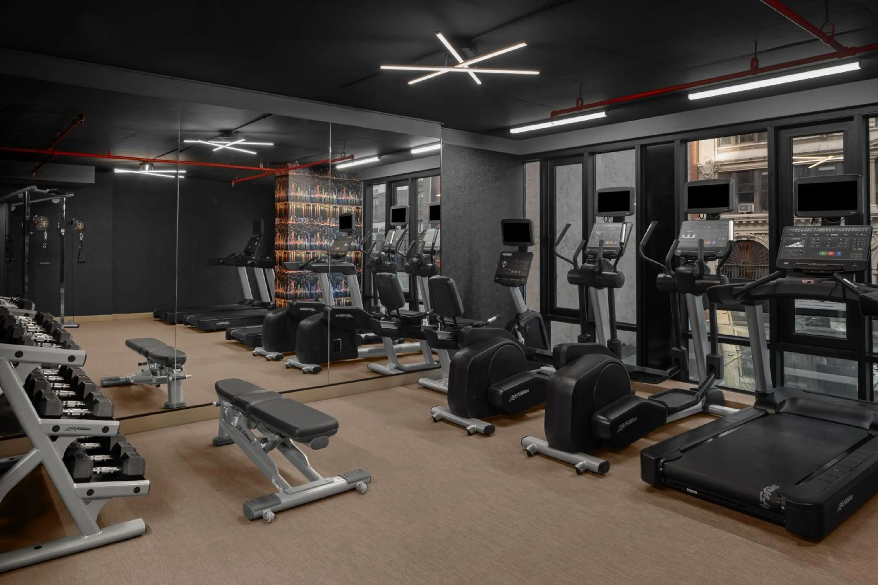 Fitness centre/facilities in Aloft New York Chelsea