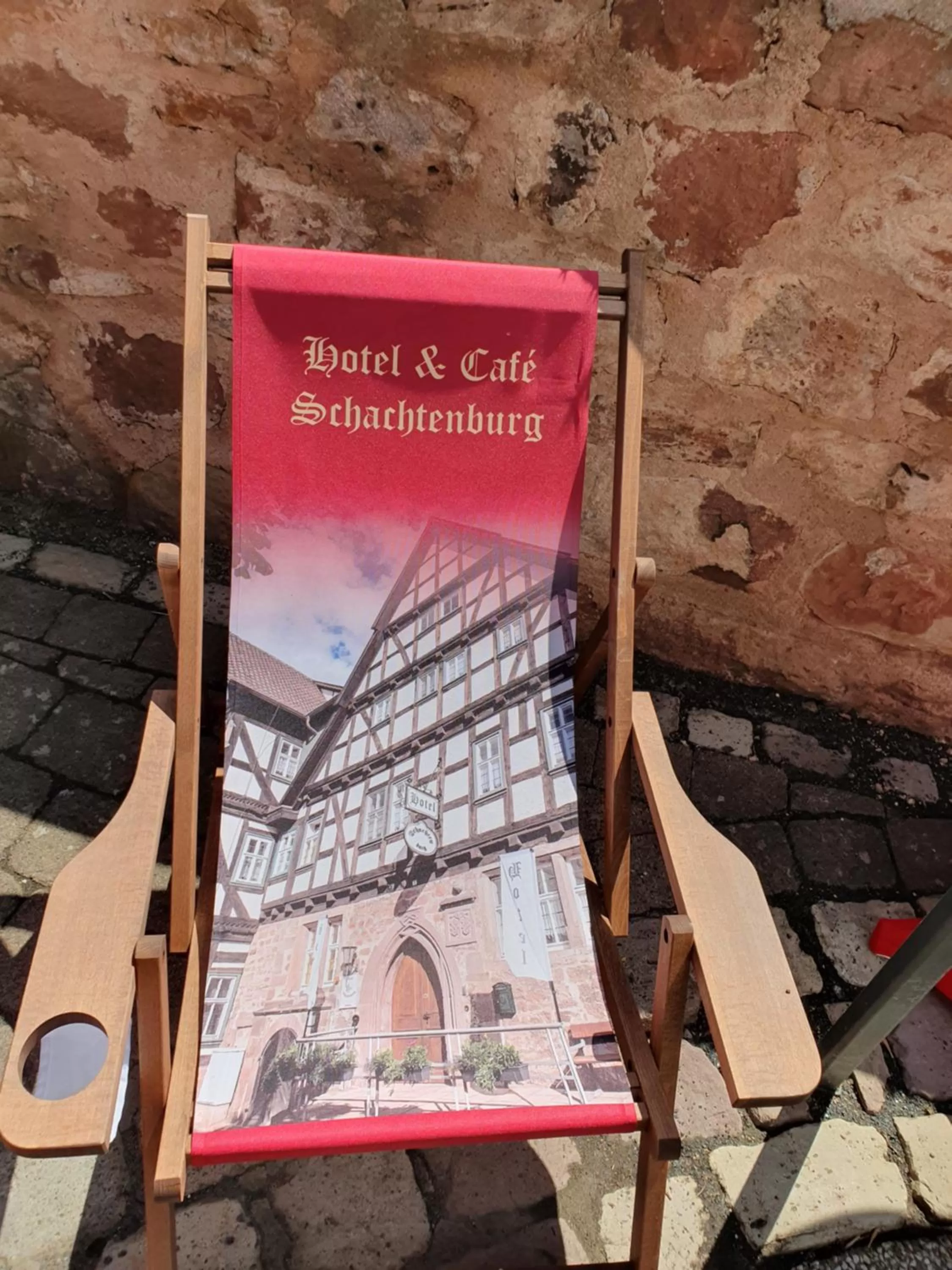 Seating area in Hotel & Café Schachtenburg