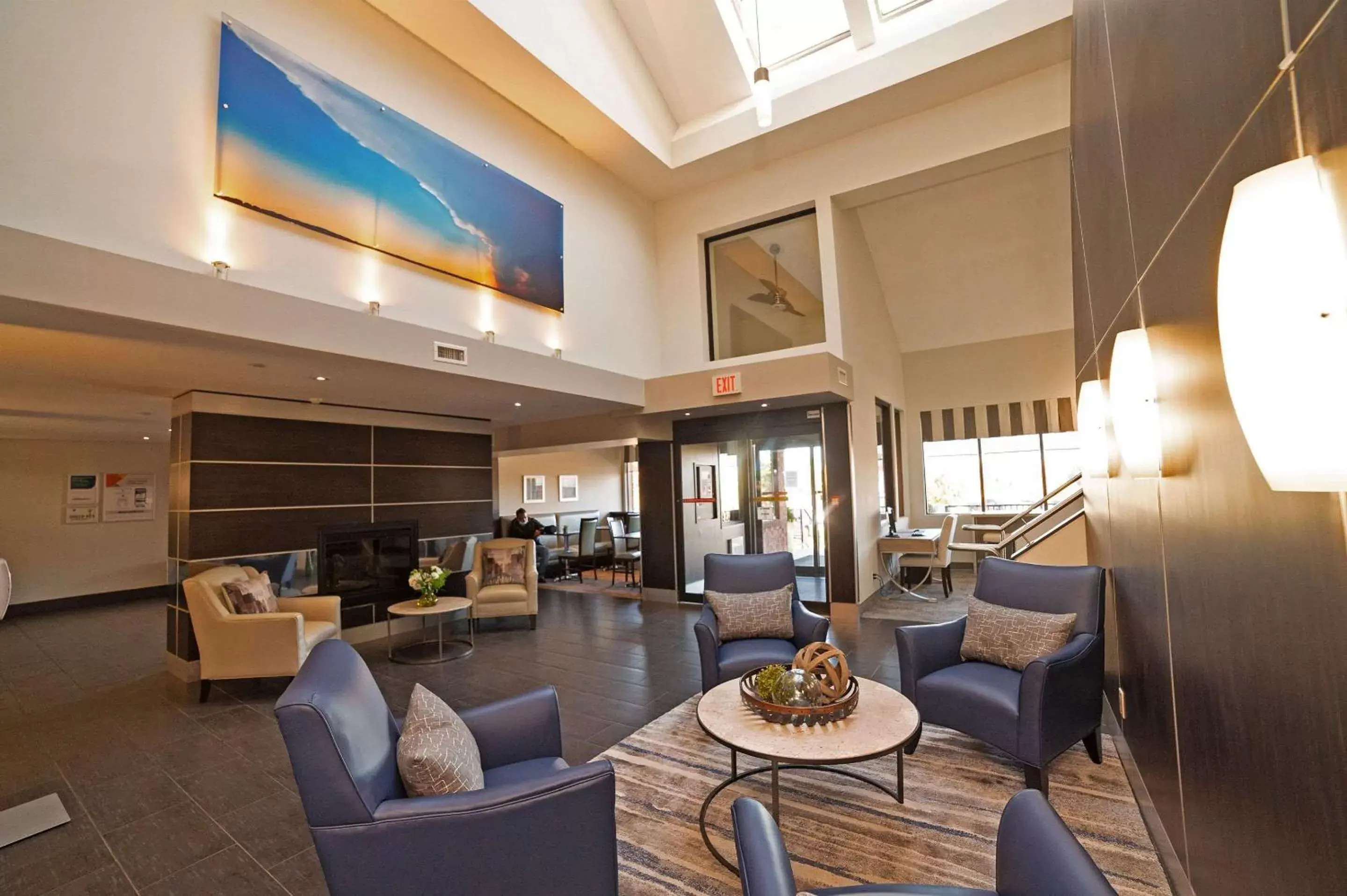 Lobby or reception in Quality Hotel Burlington