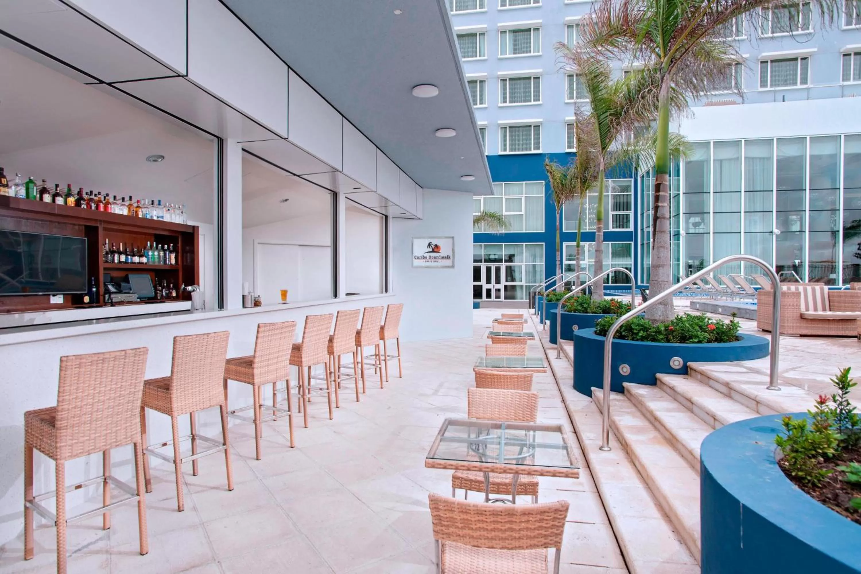 Swimming pool in Guyana Marriott Hotel Georgetown