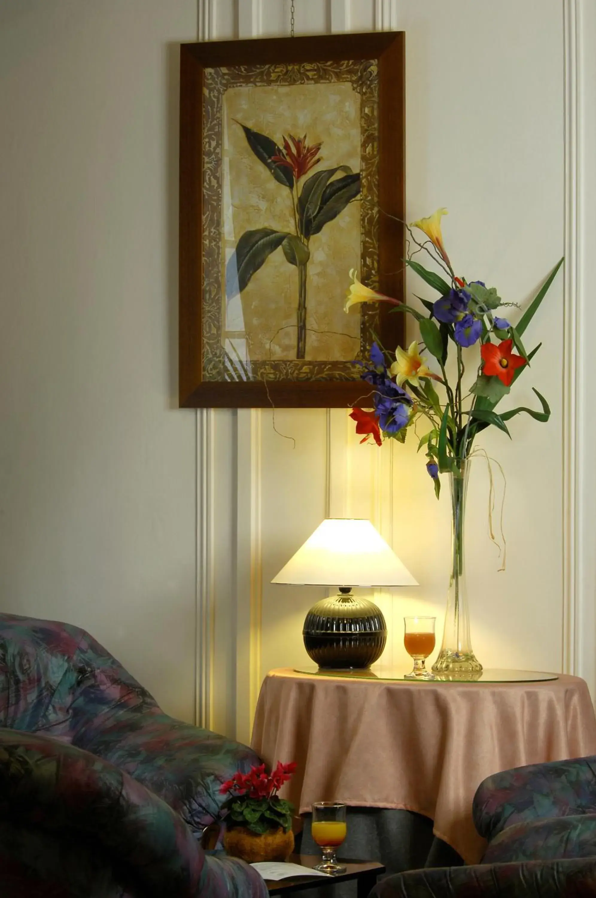 Decorative detail, Bed in Logis Le Midland