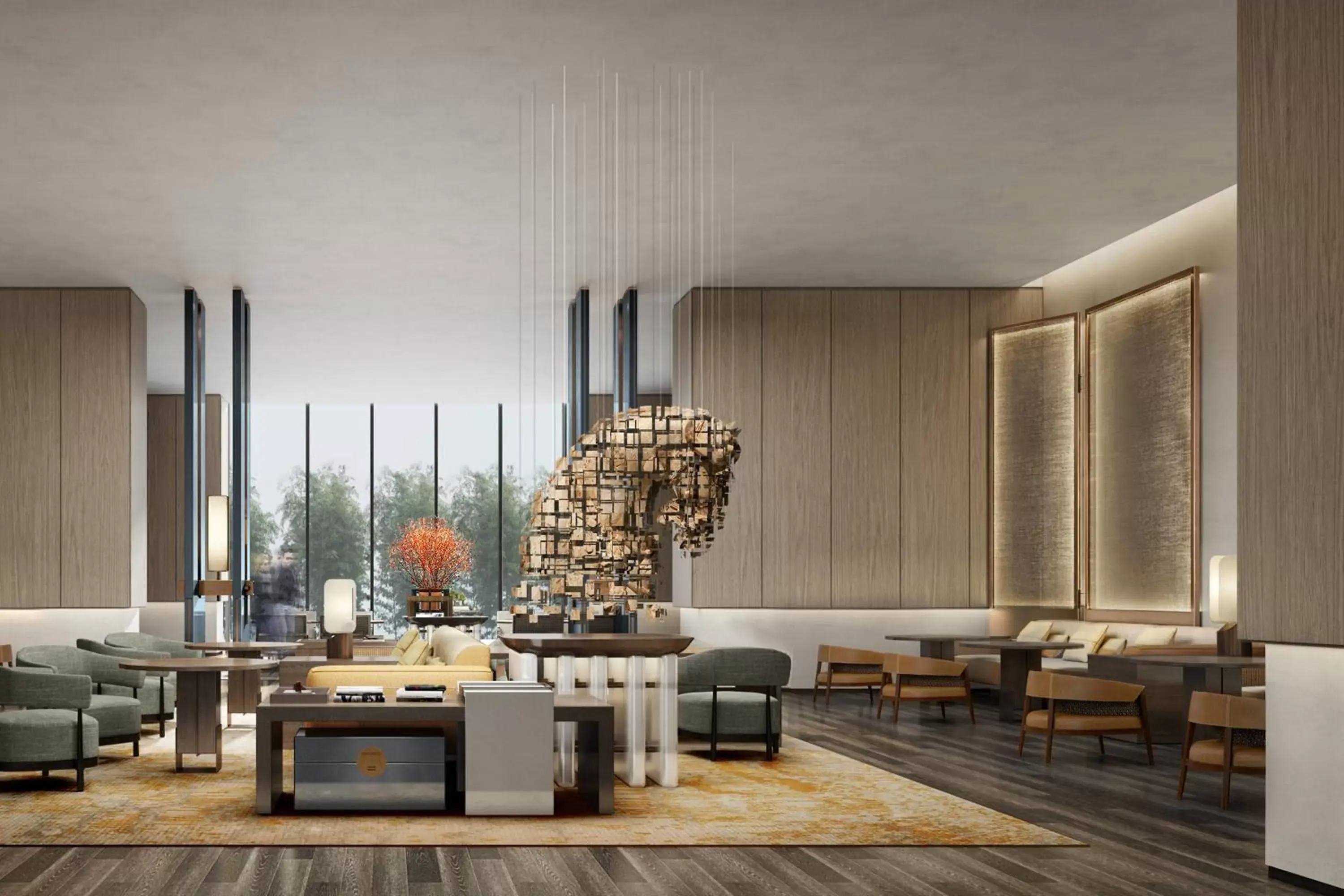 Lobby or reception in Courtyard by Marriott Luoyang