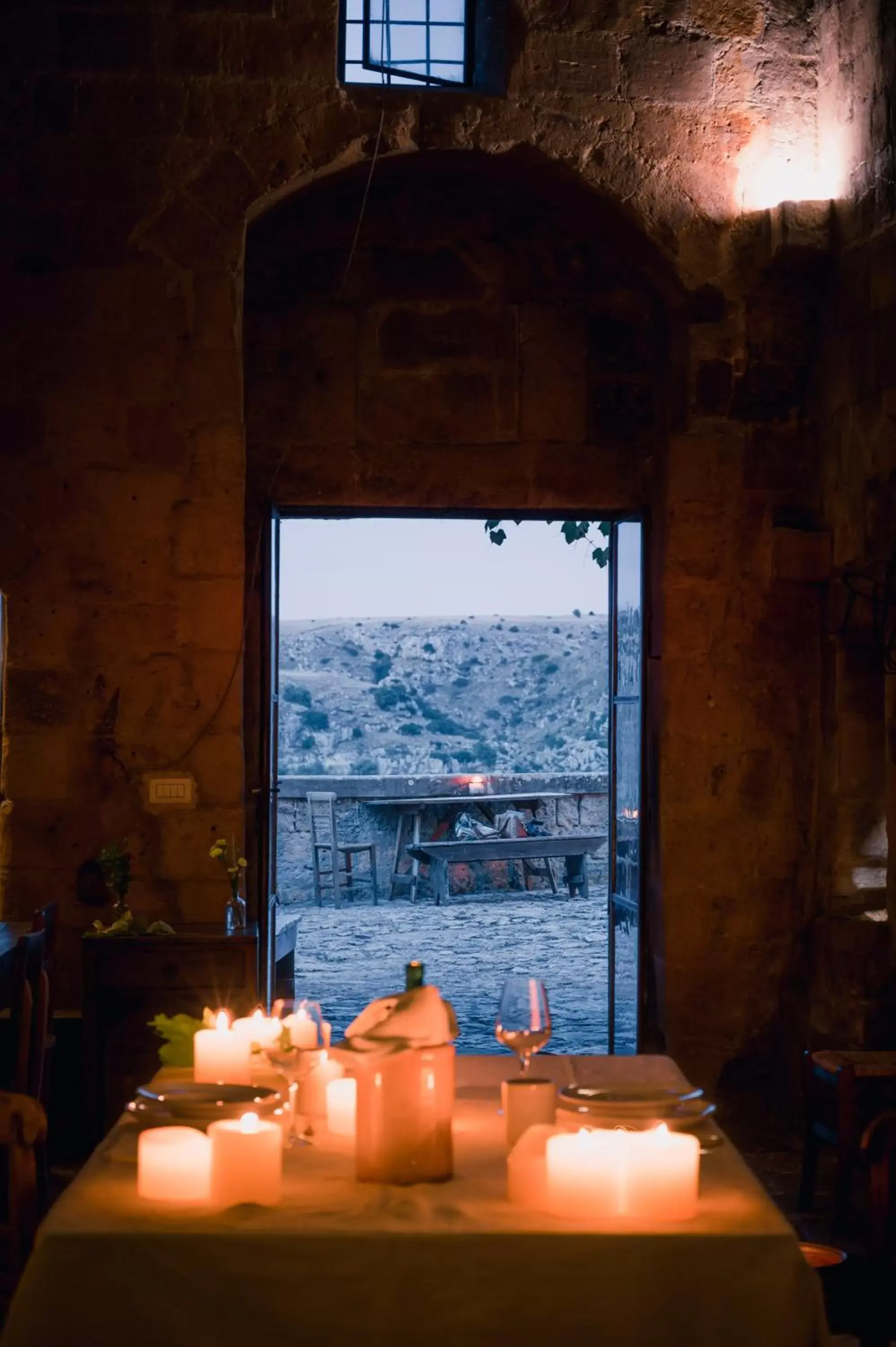 Food and drinks in Sextantio Le Grotte Della Civita