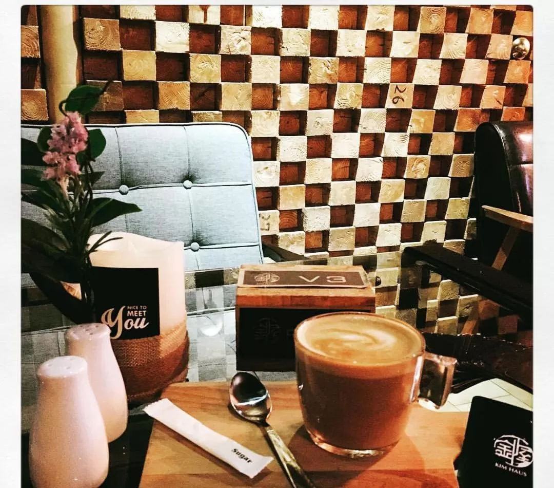 Seating area in Kim Haus Loft