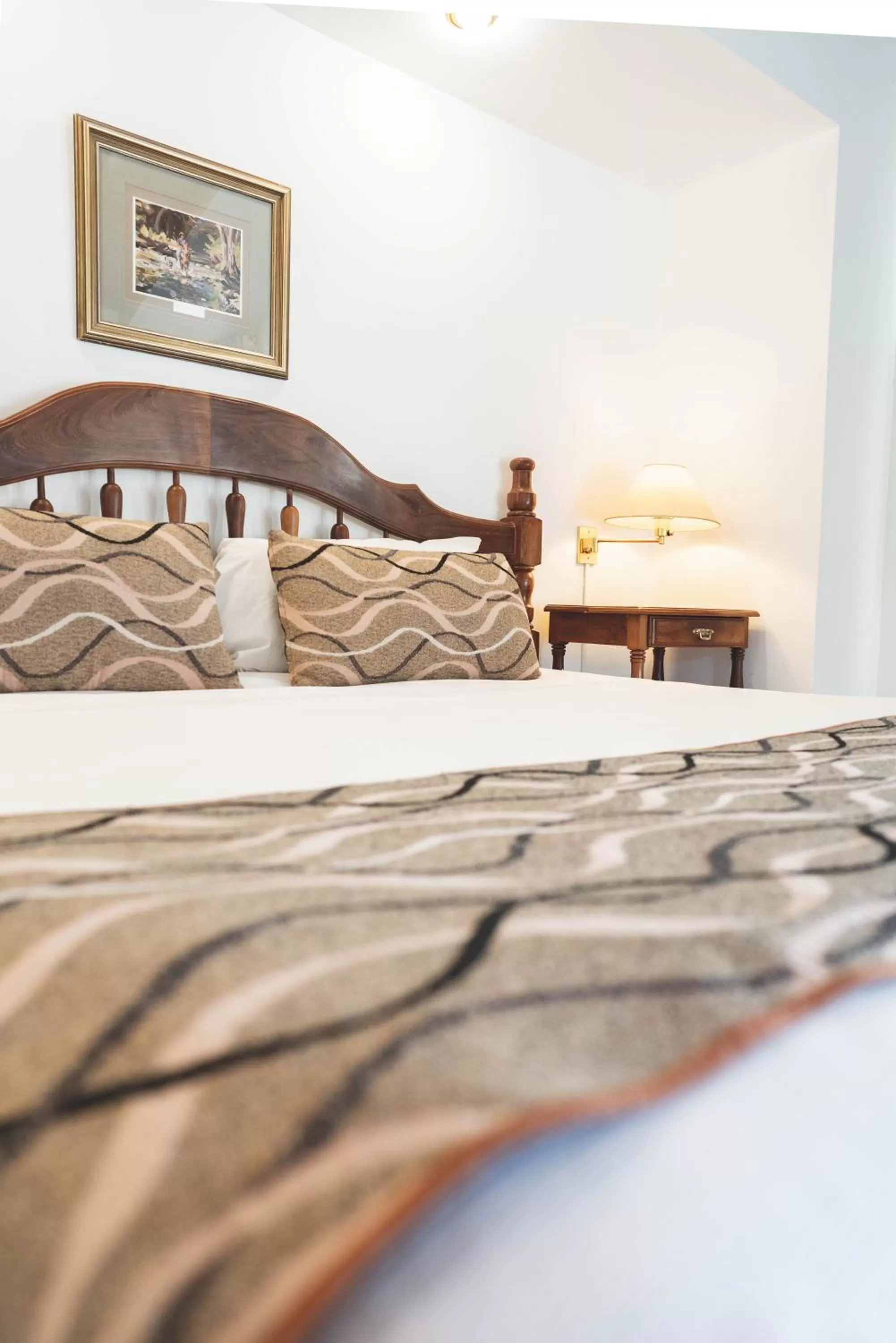 Bed in Patagonia Plaza Hotel