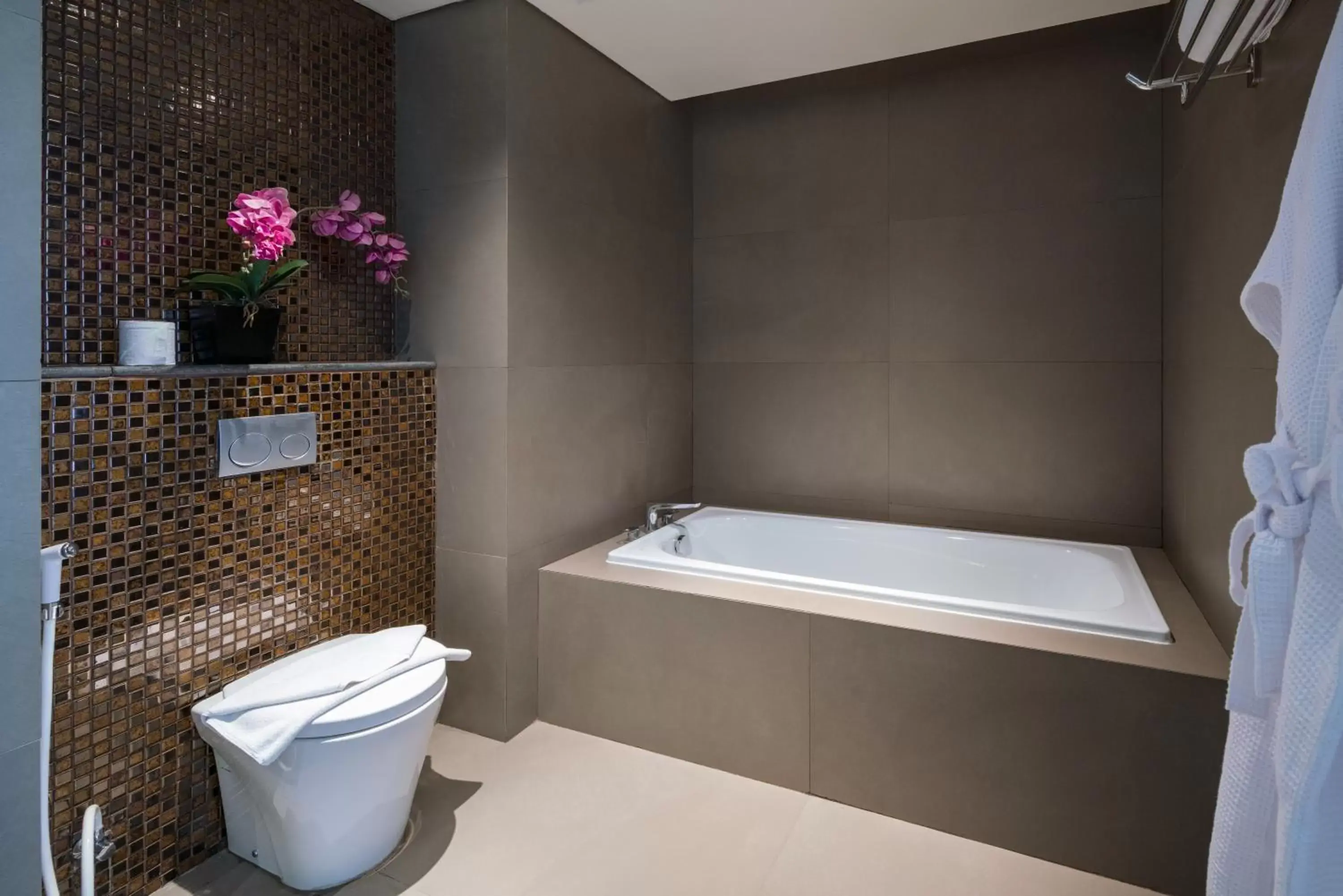 Toilet, Bathroom in Luminor Hotel Kota Jakarta By WH