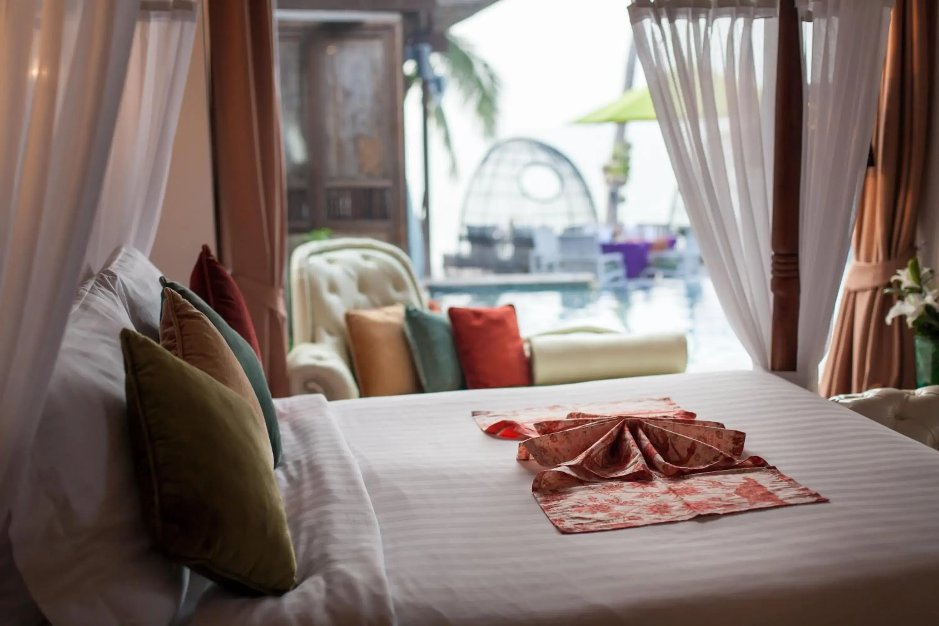 Bedroom in Tango Luxe Beach Villa, Koh Samui - SHA Extra Plus