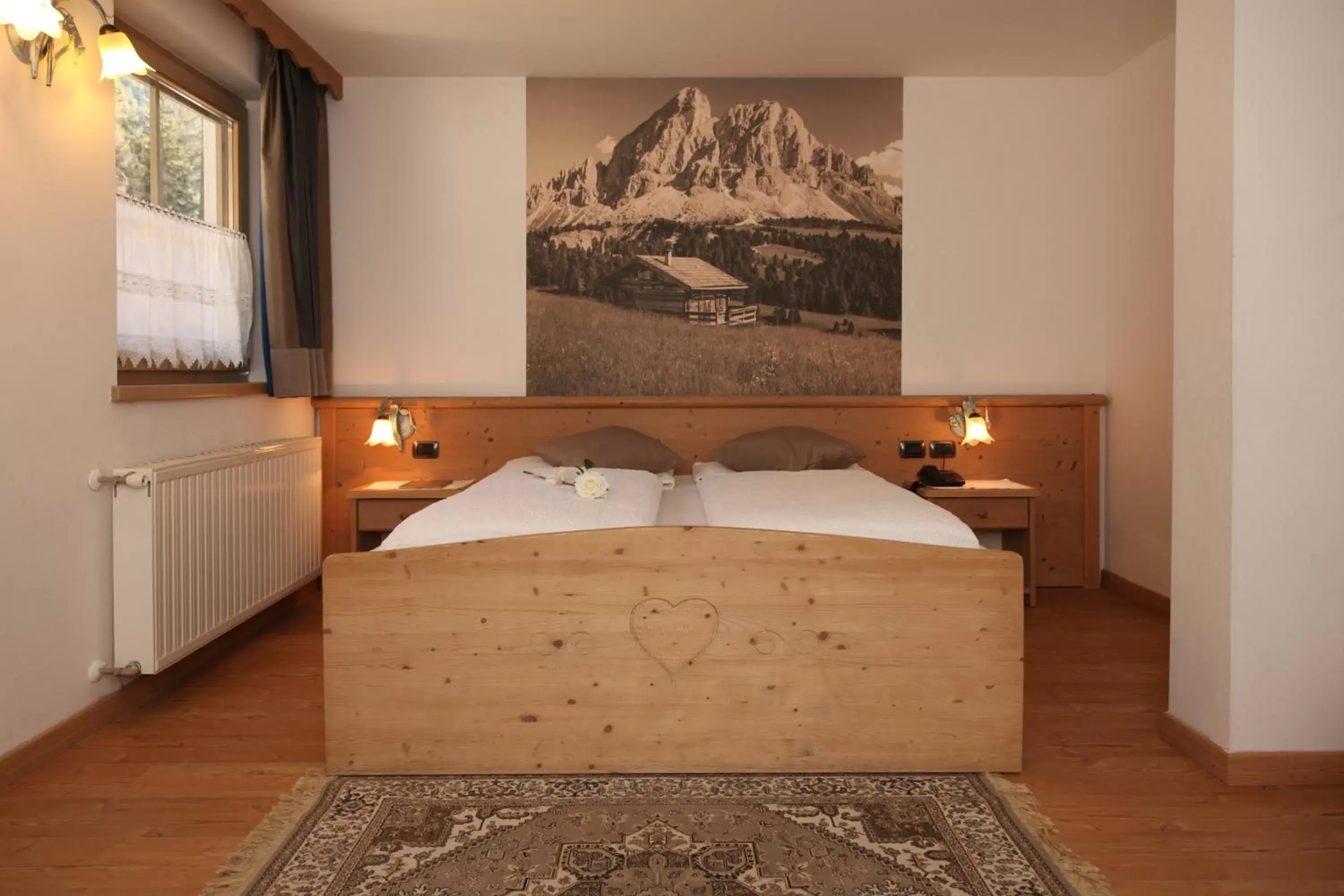 Decorative detail, Bed in Aparthotel Wellness Villa di Bosco