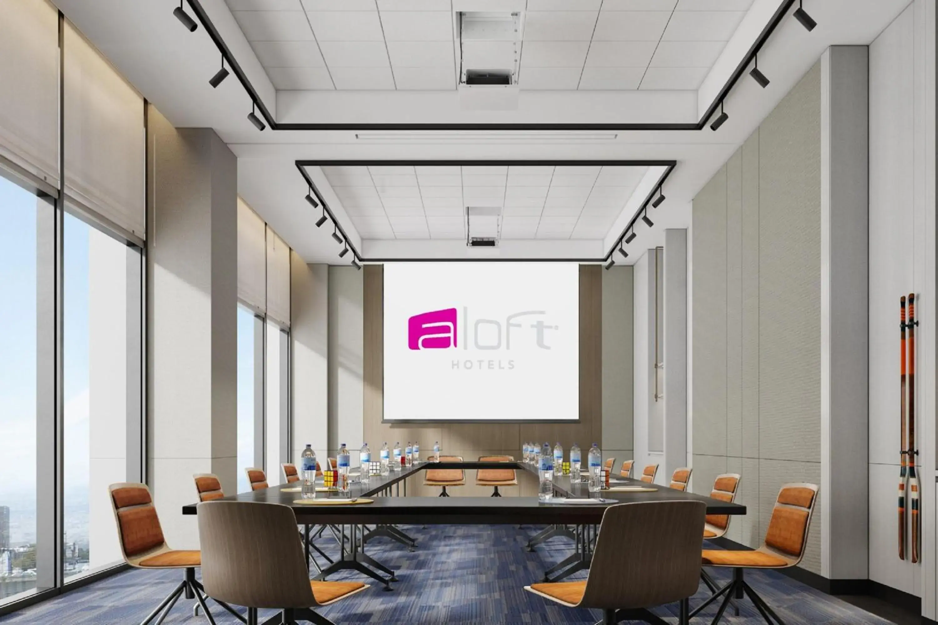 Meeting/conference room in Aloft Yantai