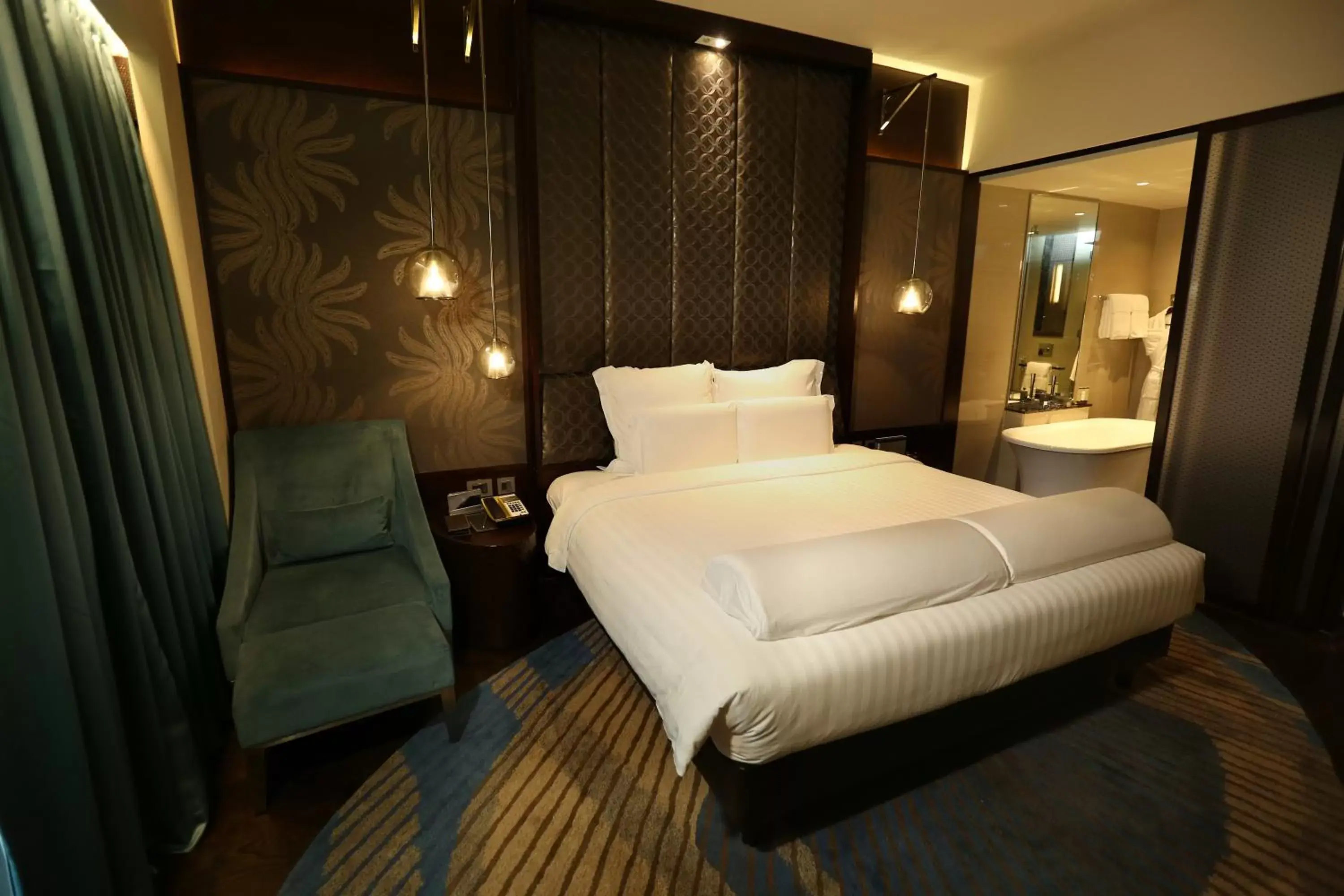 Bedroom, Bed in Pullman New Delhi Aerocity- International Airport