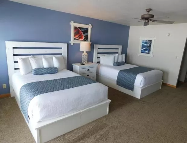 Bed in Quarterdeck Resort
