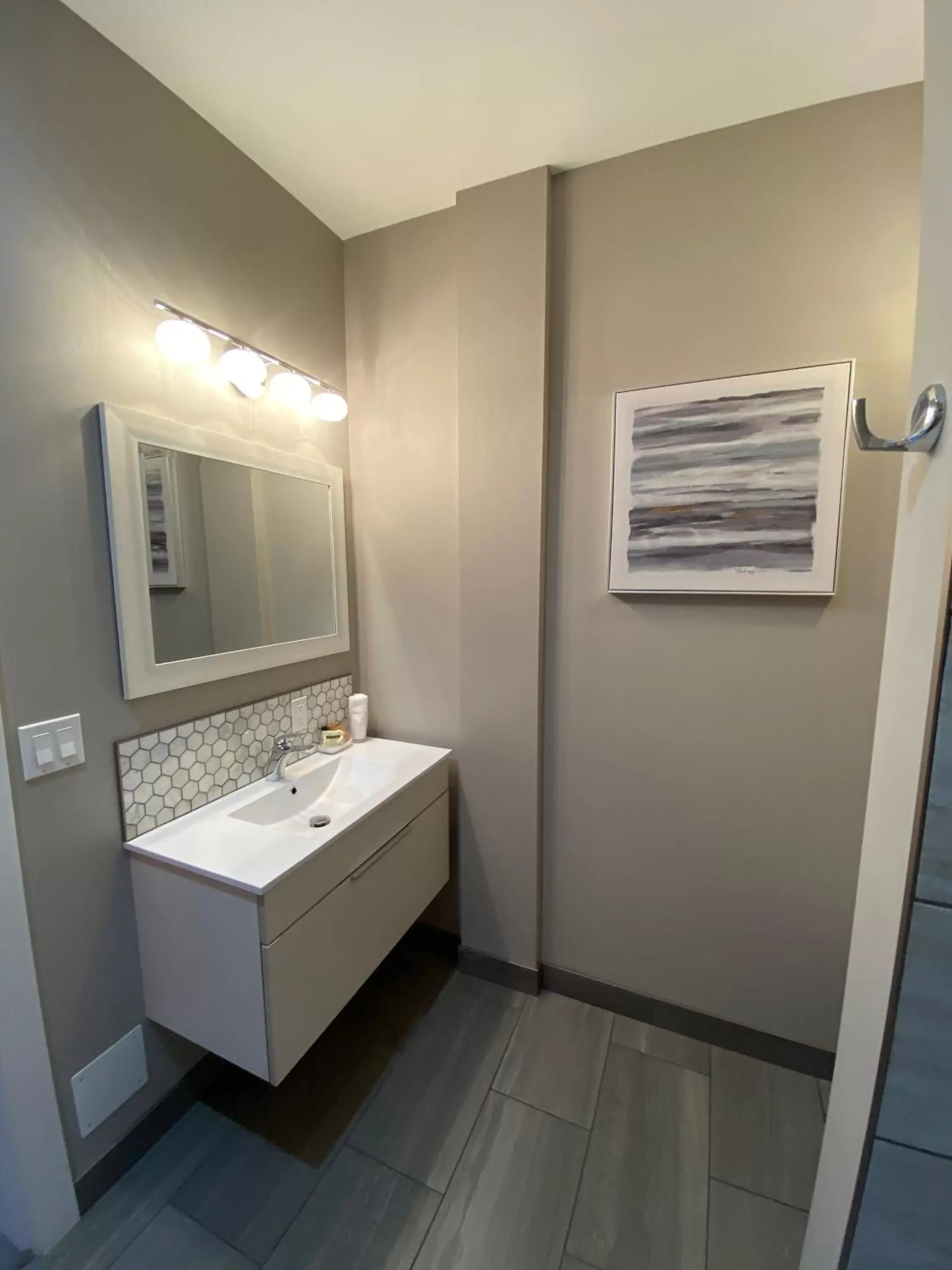 Bathroom in Beyond Bliss Suites & Spa