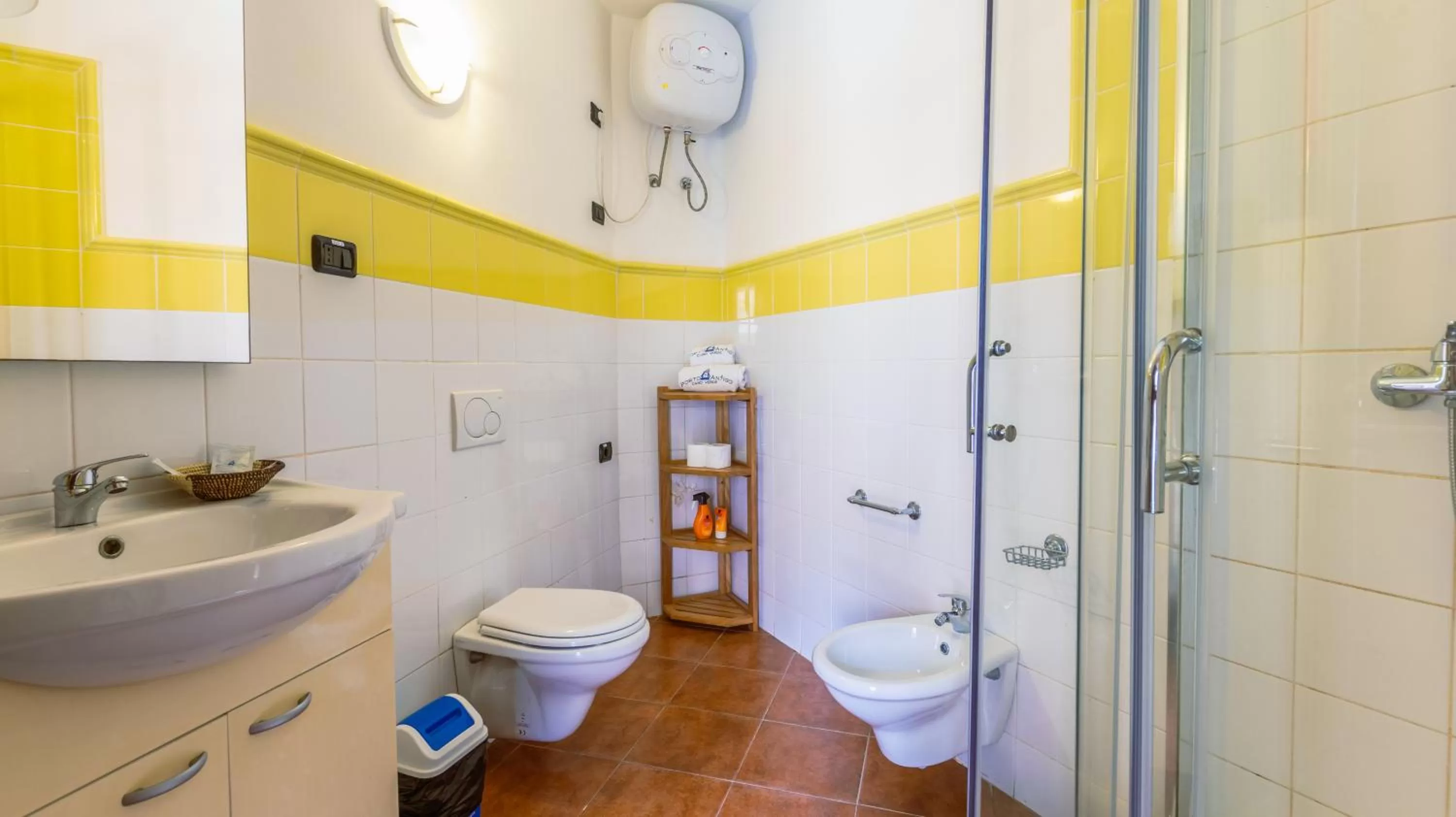 Bathroom in Porto Antigo Hotel BB