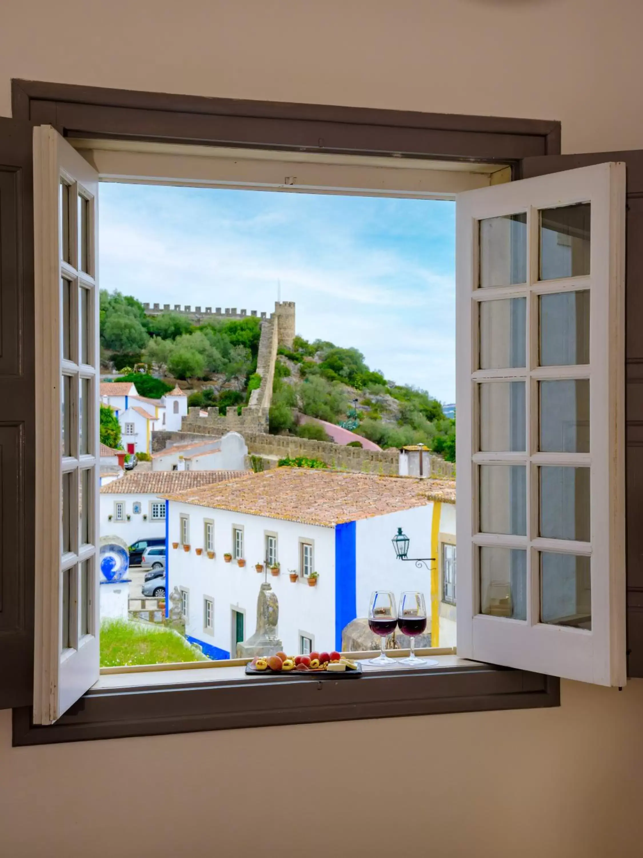 View (from property/room), Pool View in Casa Senhoras Rainhas - Óbidos - by Unlock Hotels