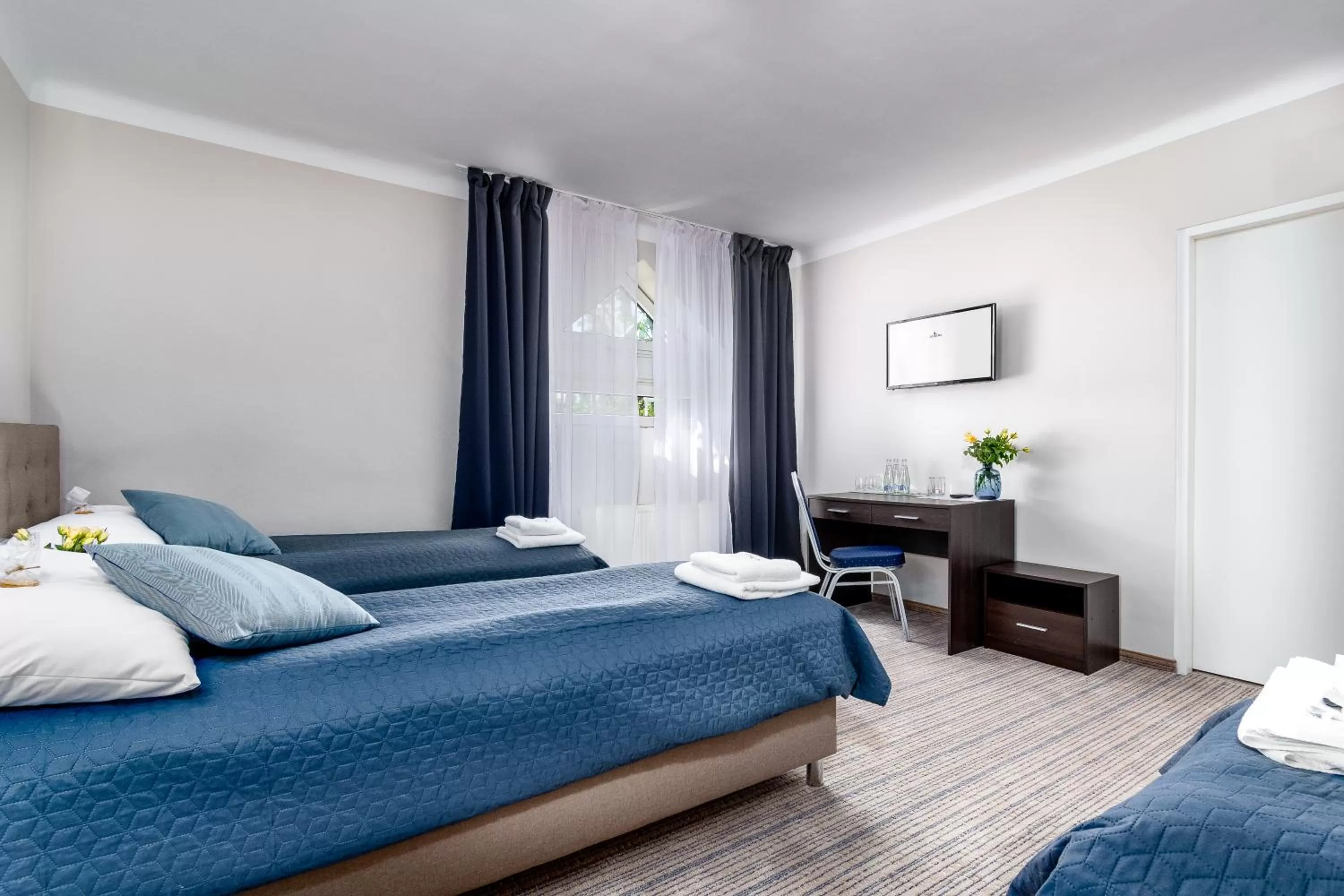 Bed in JACHTOWA Hotel i Restauracja