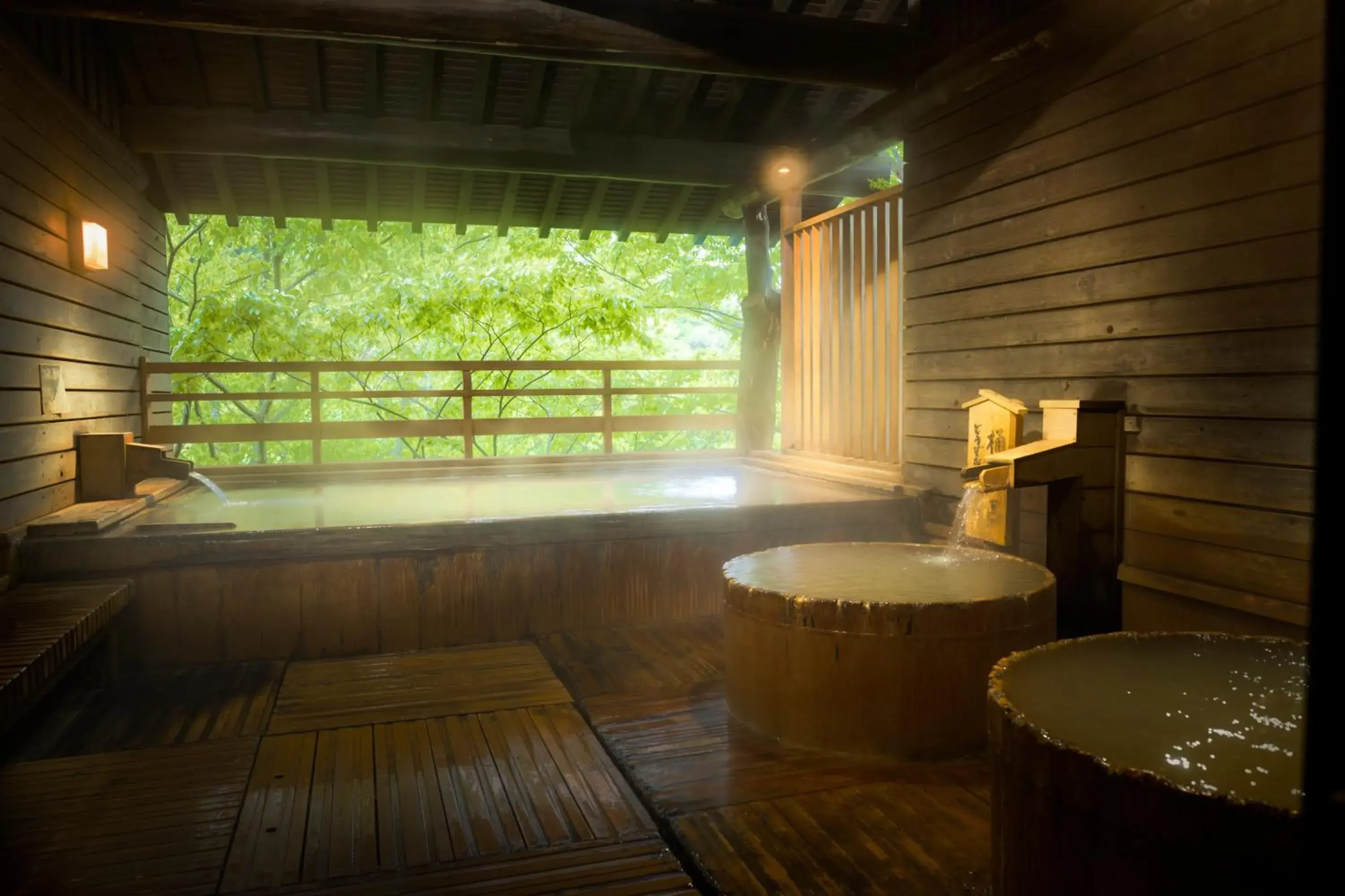 Hot Spring Bath in Kishigon Ryokan