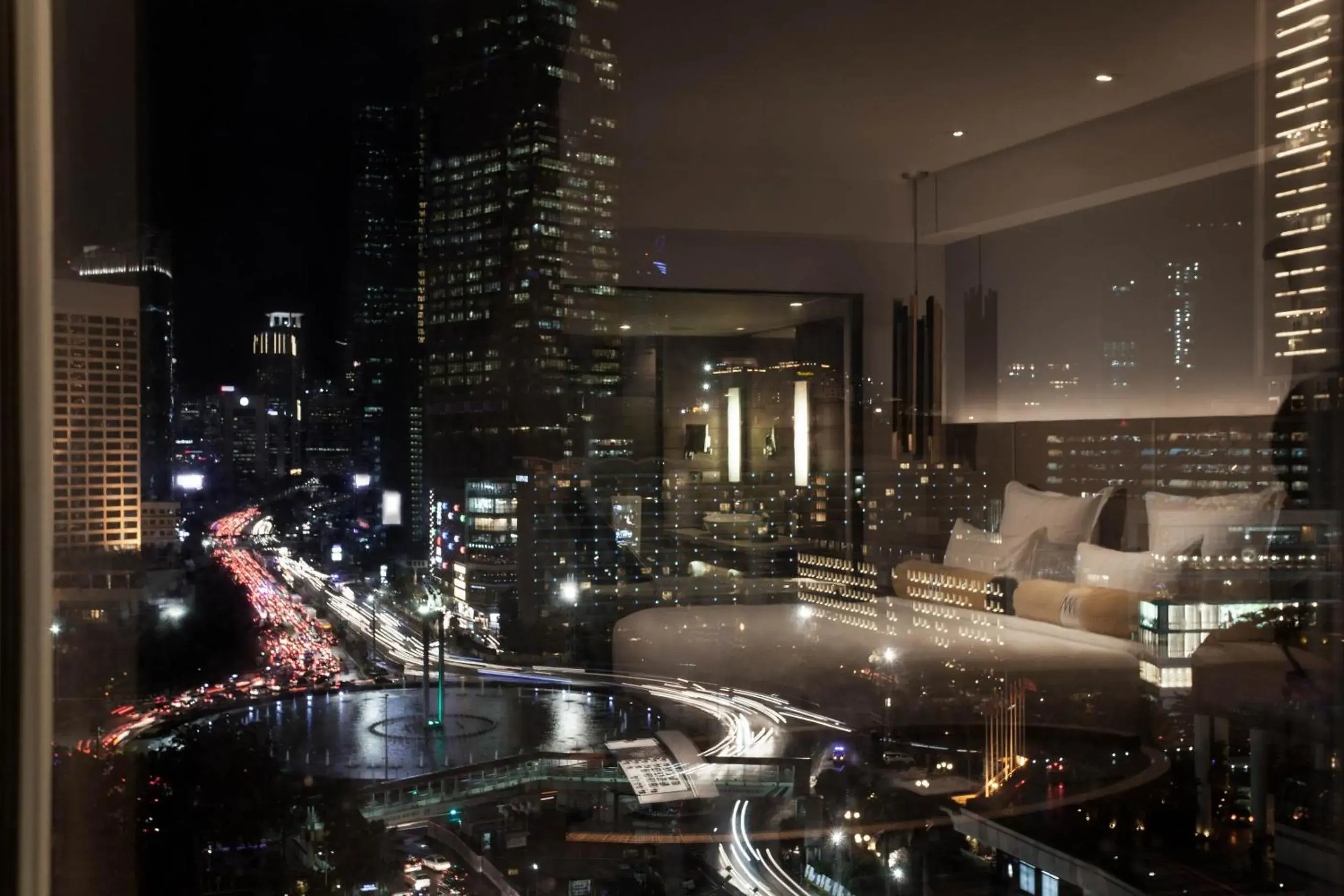 City view in Pullman Jakarta Indonesia City view in Pullman Jakarta Indonesia