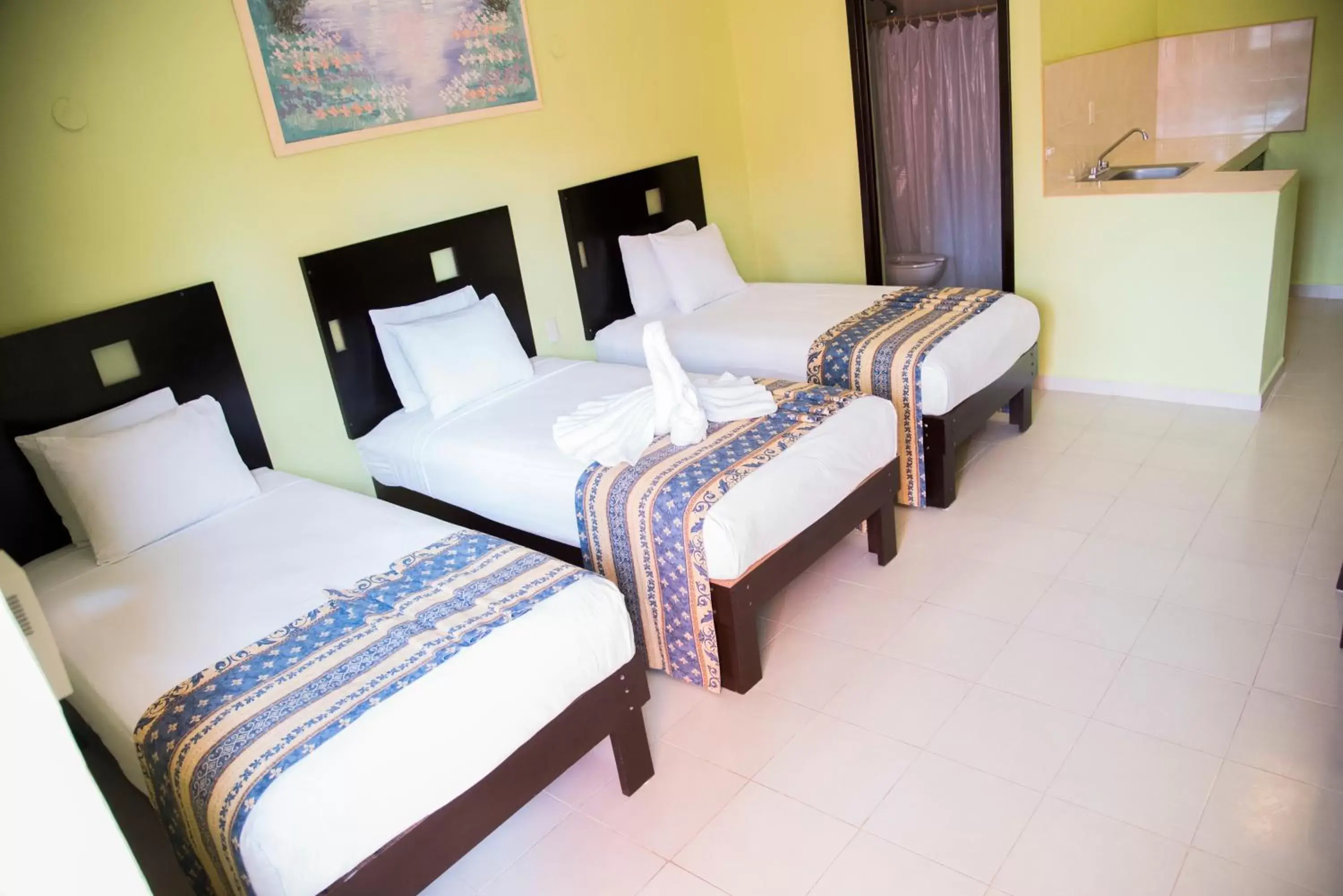 Photo of the whole room, Bed in Hotel Turquesa Maya Photo of the whole room, Bed in Hotel Turquesa Maya