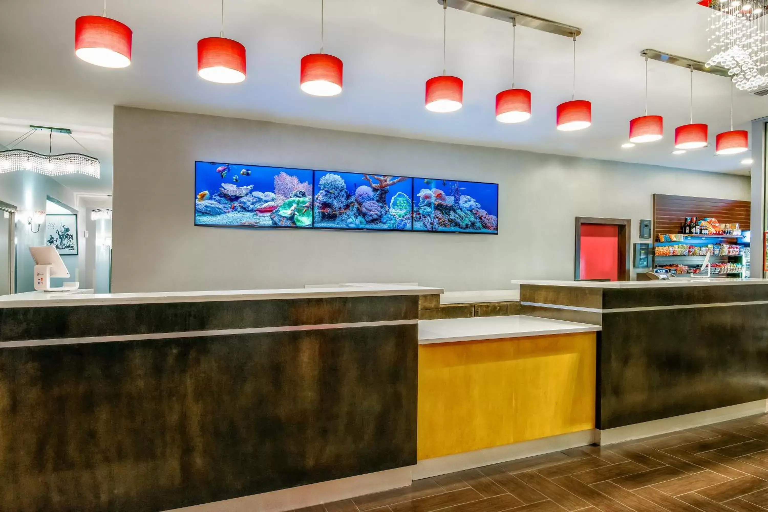 Lobby or reception in La Copa Inn Beach Hotel Lobby or reception in La Copa Inn Beach Hotel