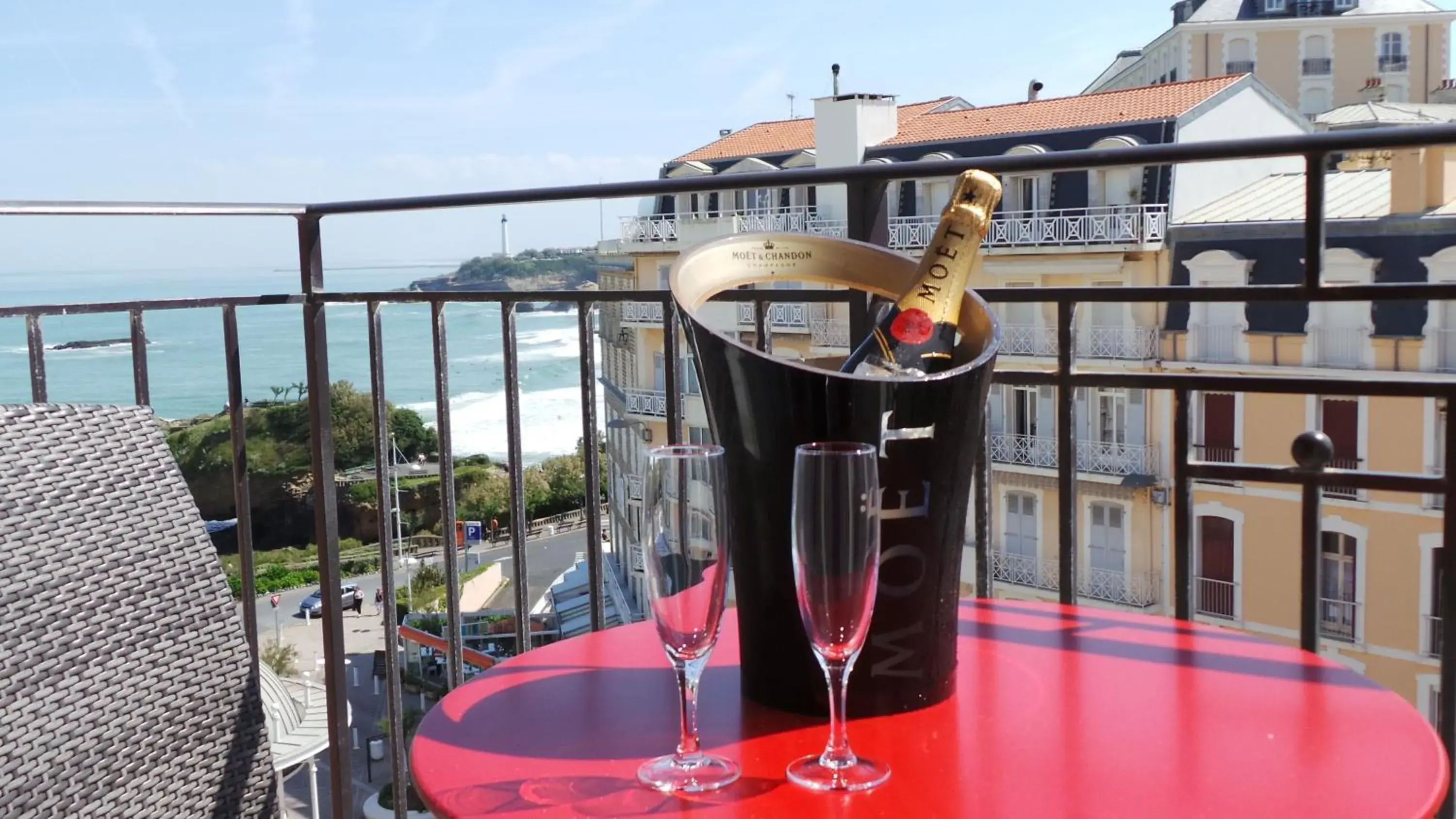 Balcony/Terrace in Hôtel Florida