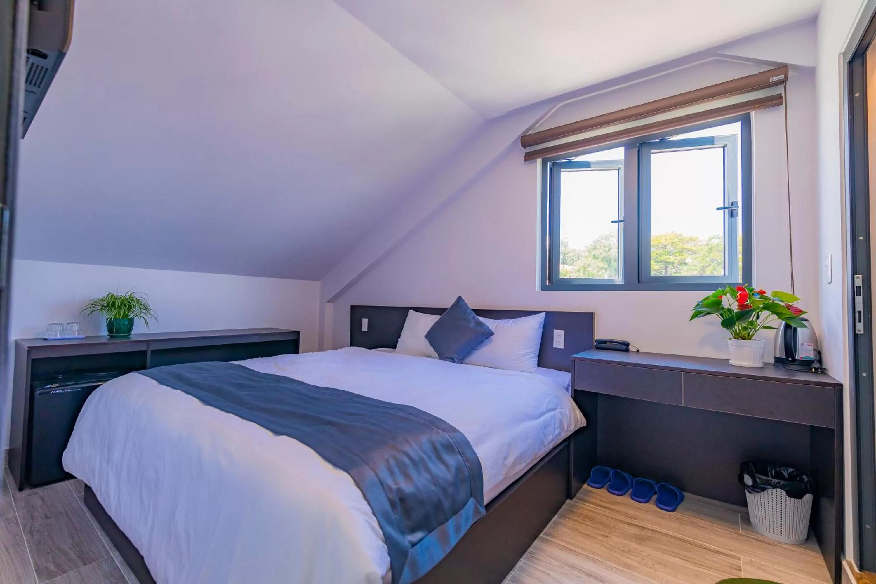 Bed in Khanh Uyen 3 Hotel