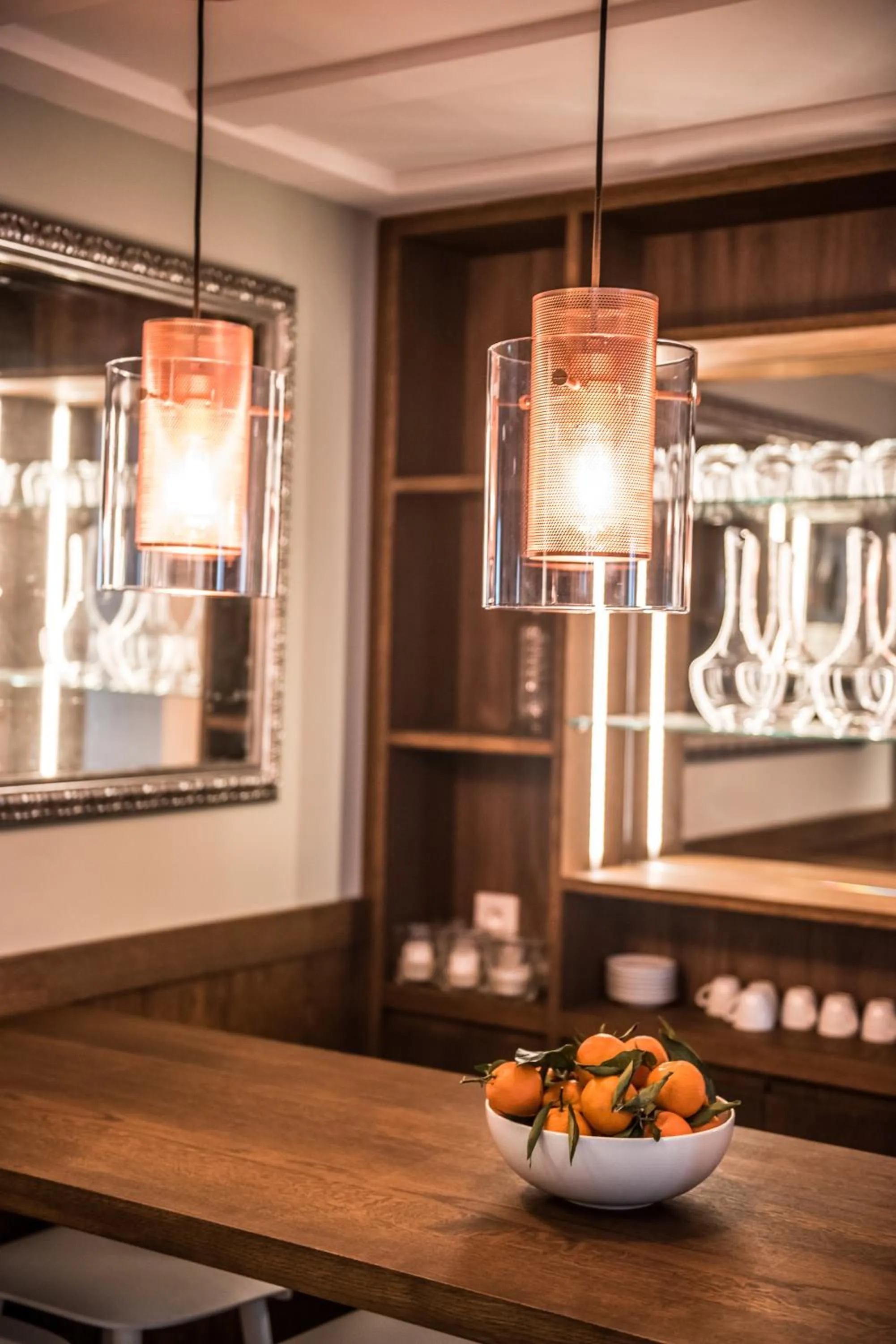 Decorative detail in Chalet hôtel le Whymper