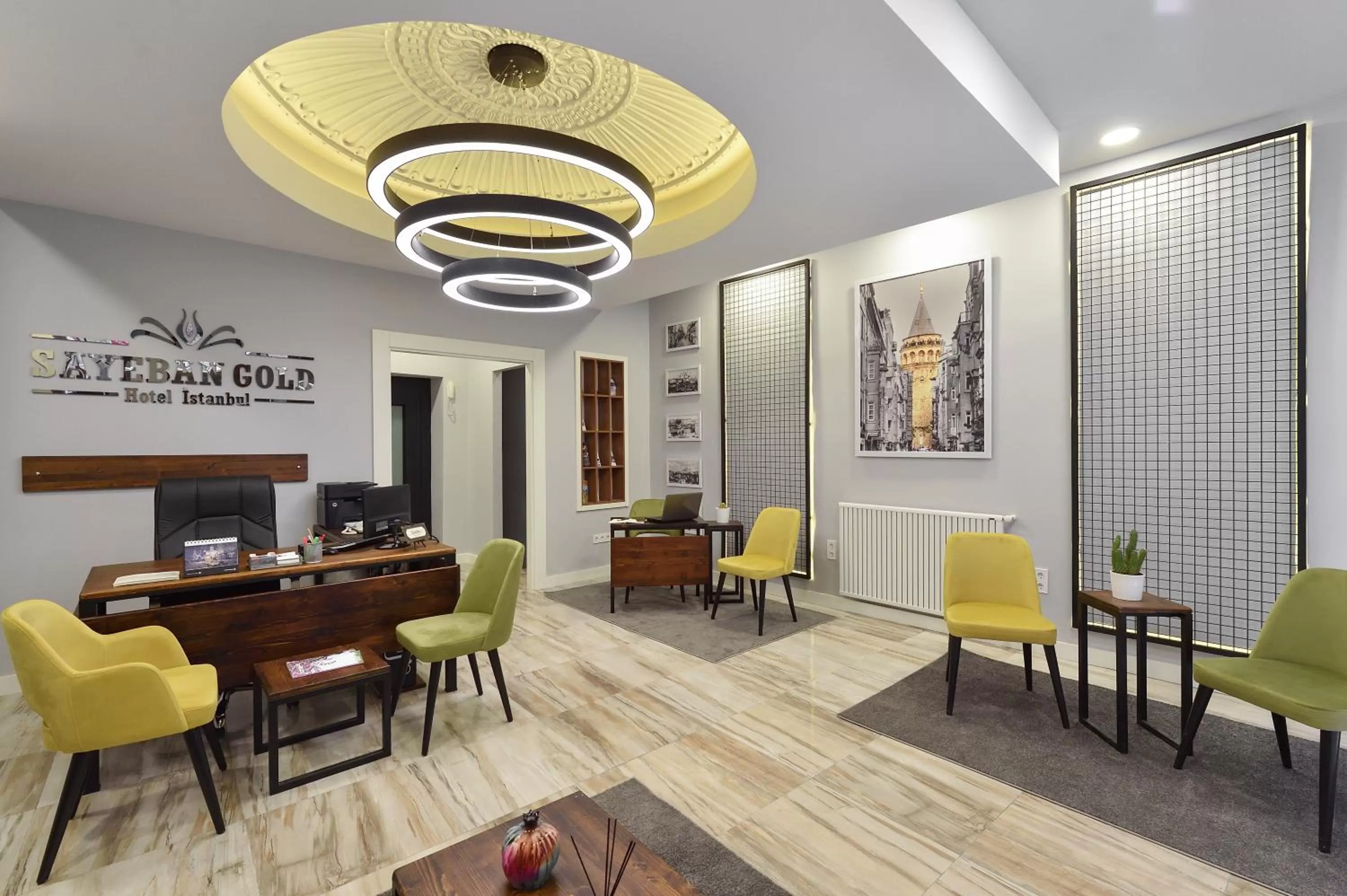 Lobby or reception in Sayeban Gold Hotel