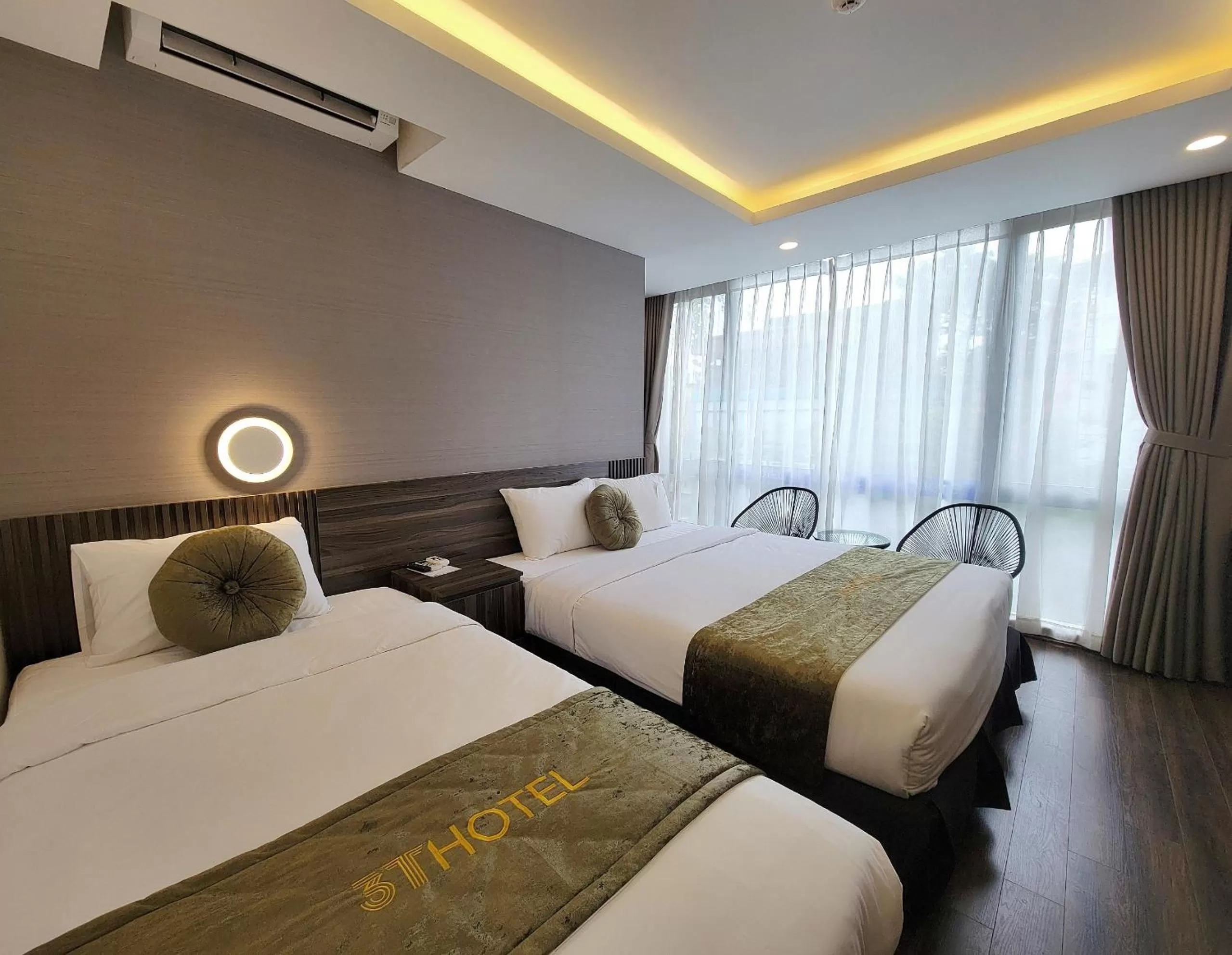 Bed in 3T Hotel Hanoi