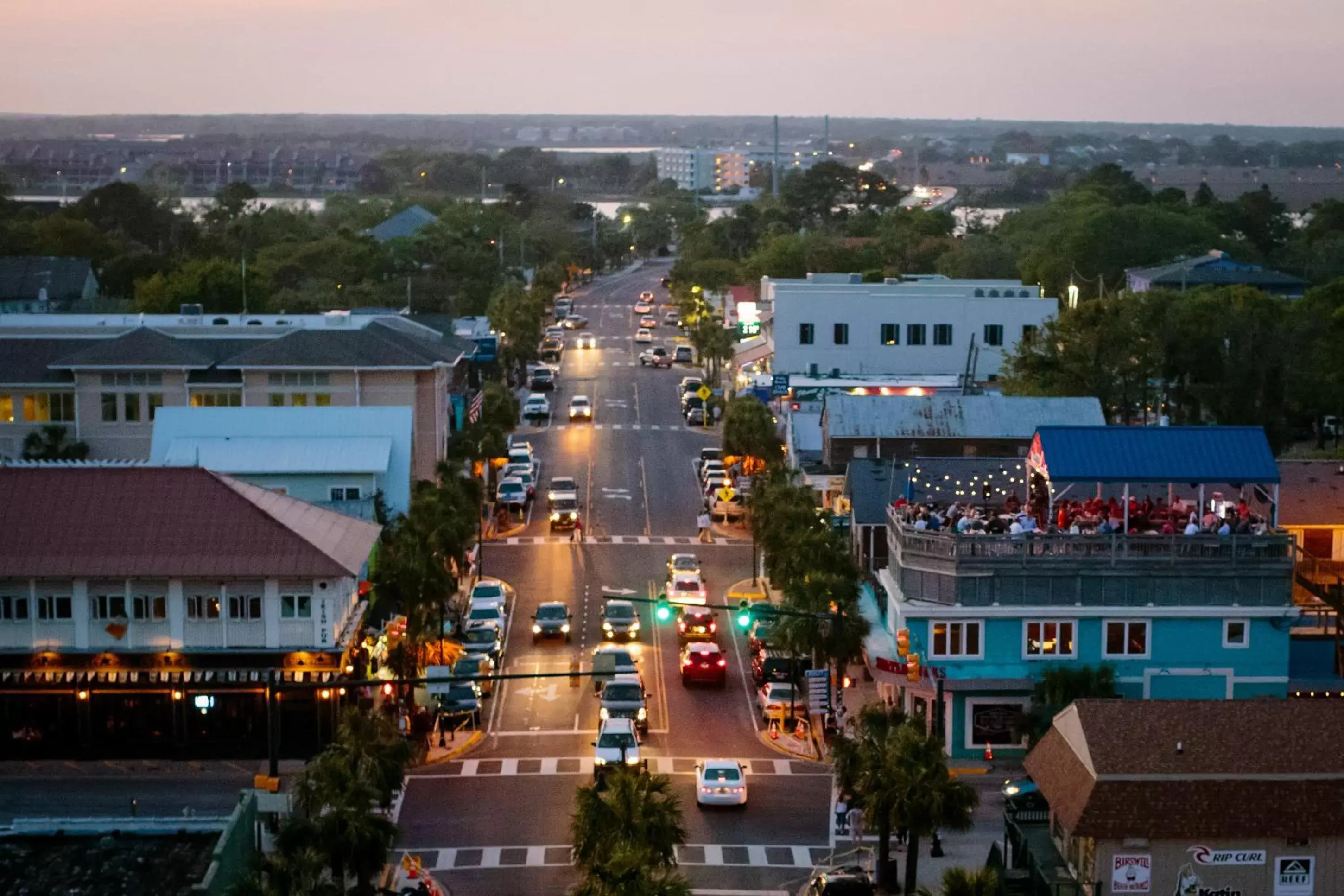 Neighbourhood, Bird's-eye View in Tides Folly Beach