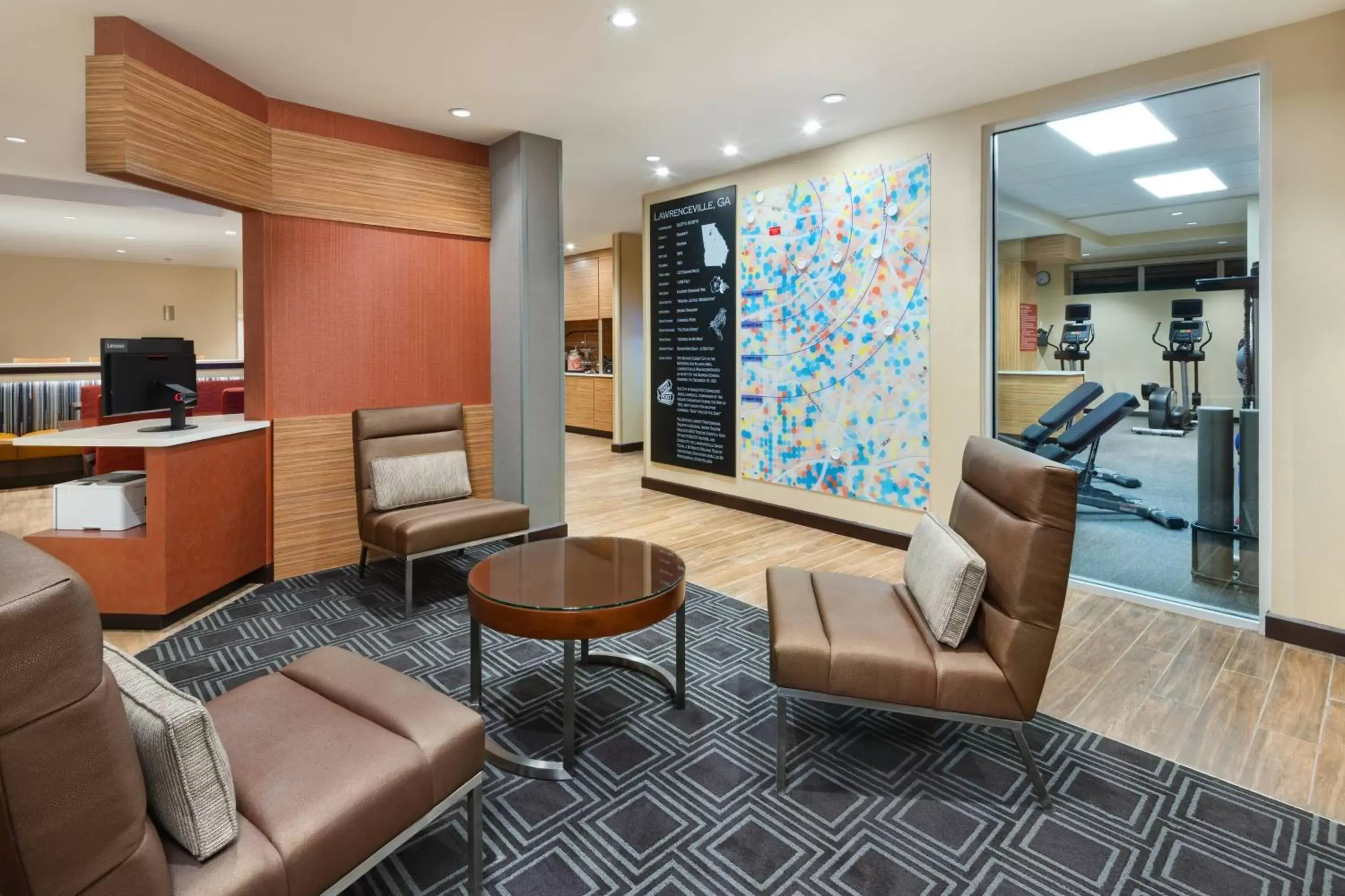 Lobby or reception in TownePlace Suites Atlanta Lawrenceville