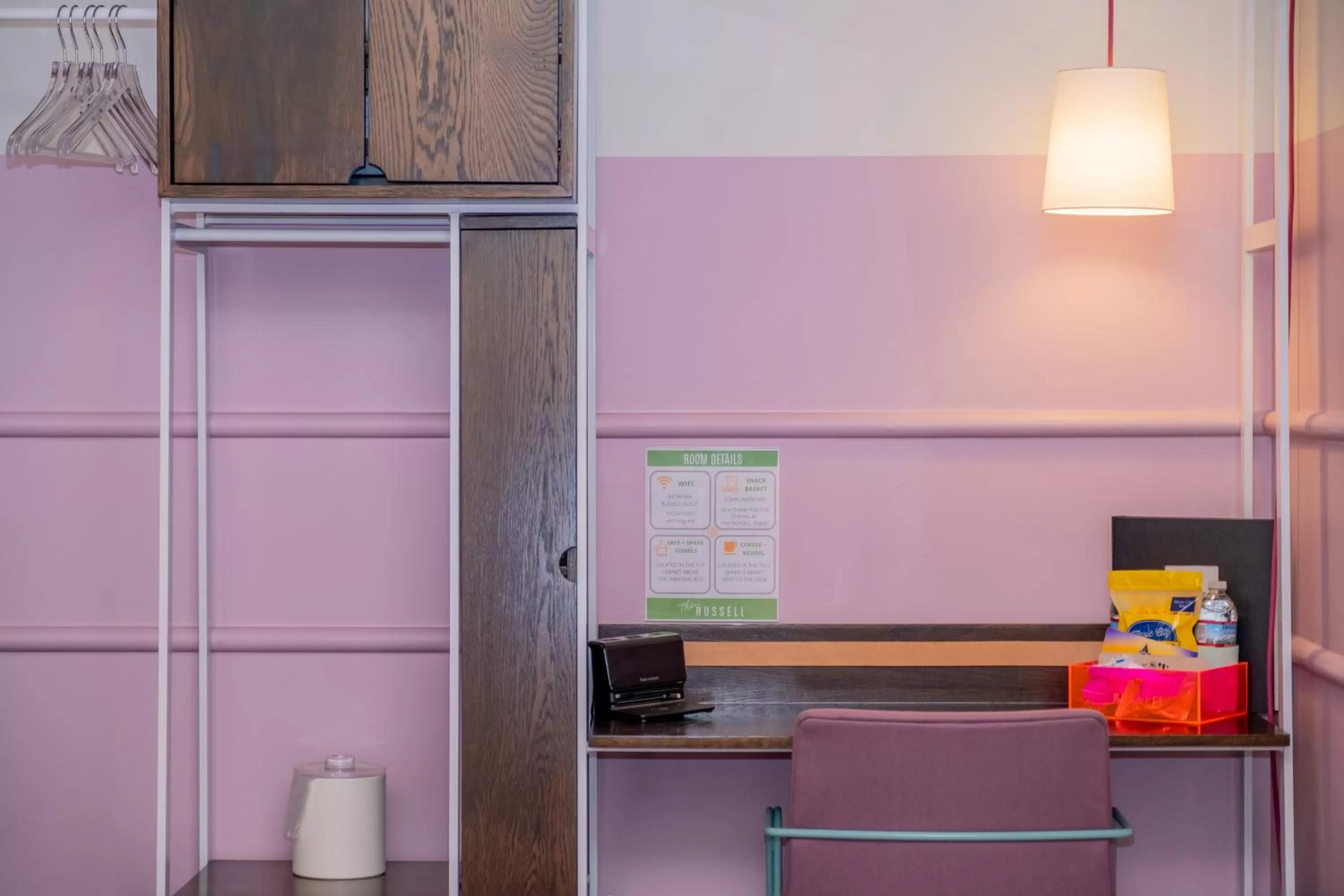 Bedroom in The Russell