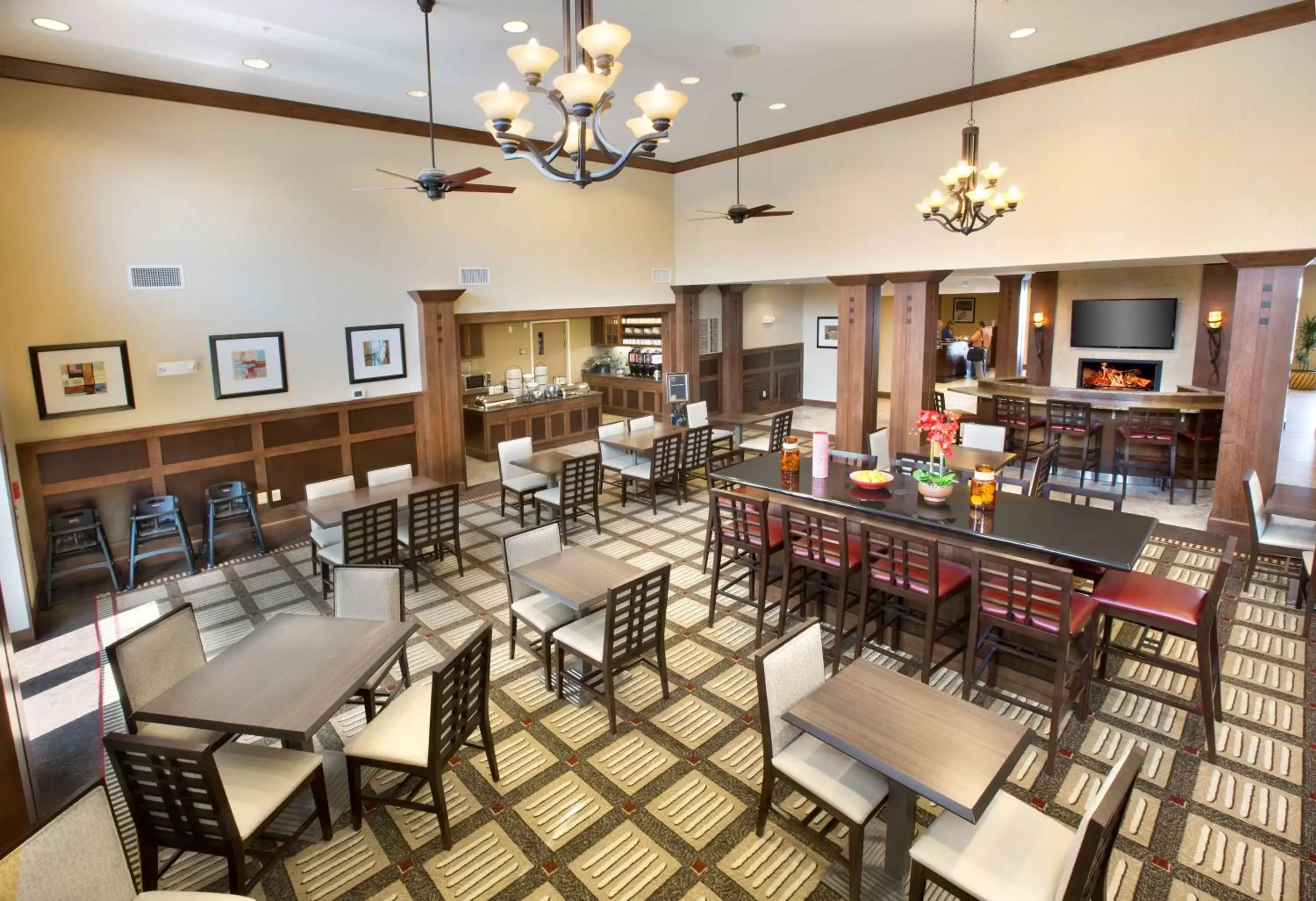 Dining area, Restaurant/Places to Eat in Homewood Suites by Hilton Newport-Middletown