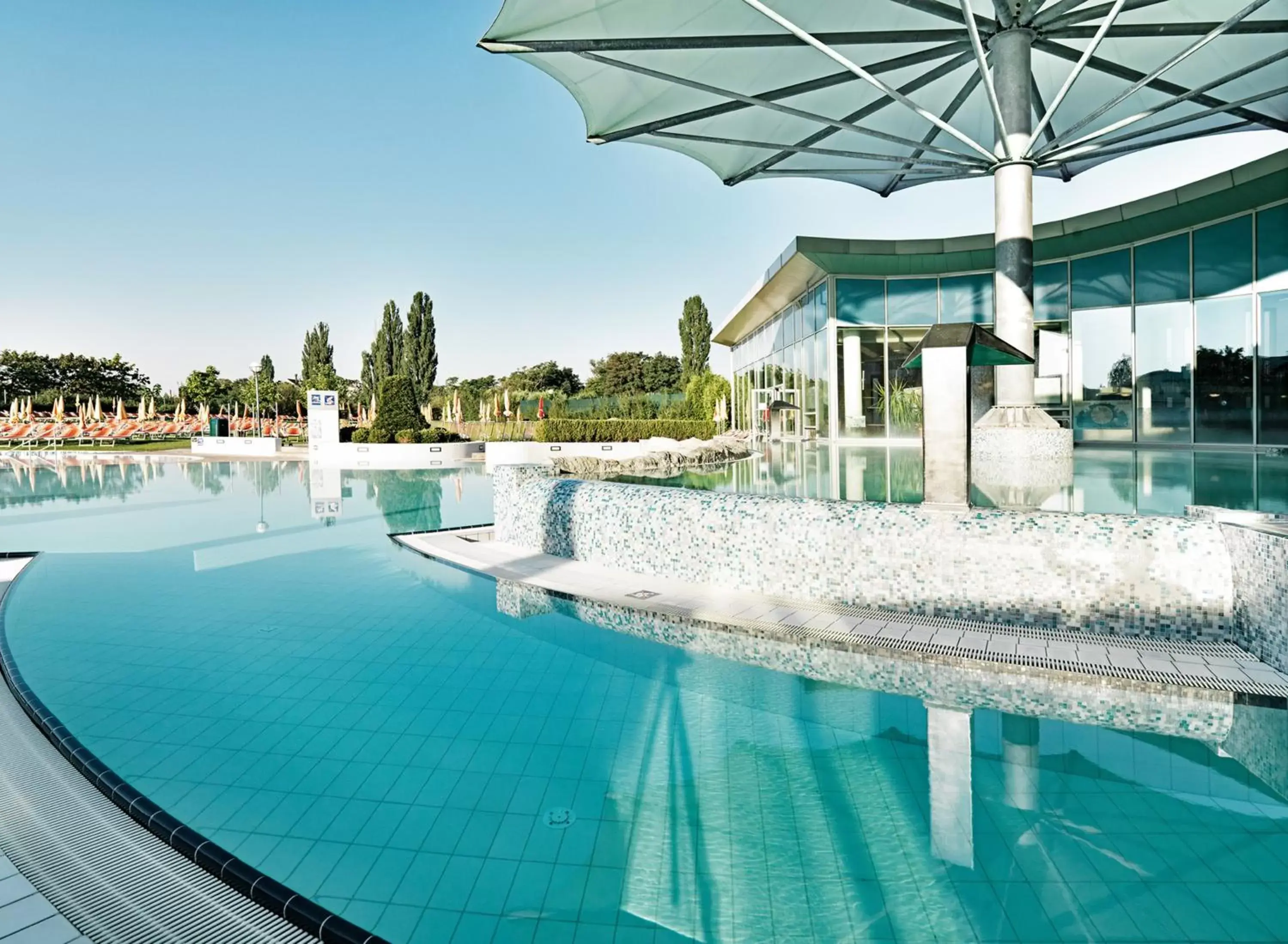 Swimming Pool in Therme Laa - Hotel & Silent Spa