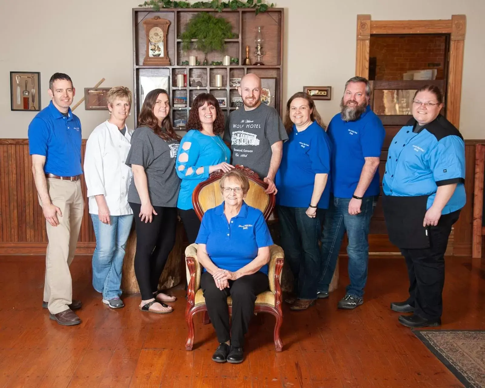 Staff in The Historic Wolf Hotel