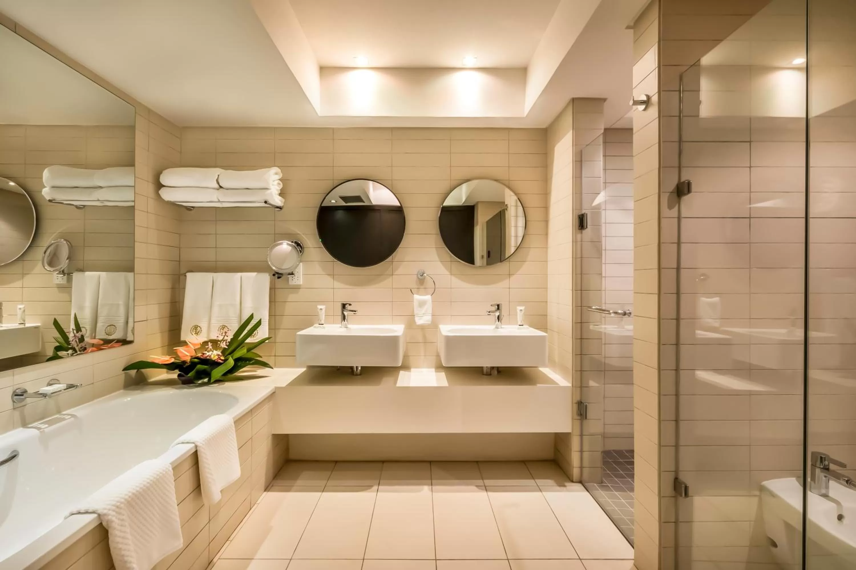 Bathroom in Labadi Beach Hotel