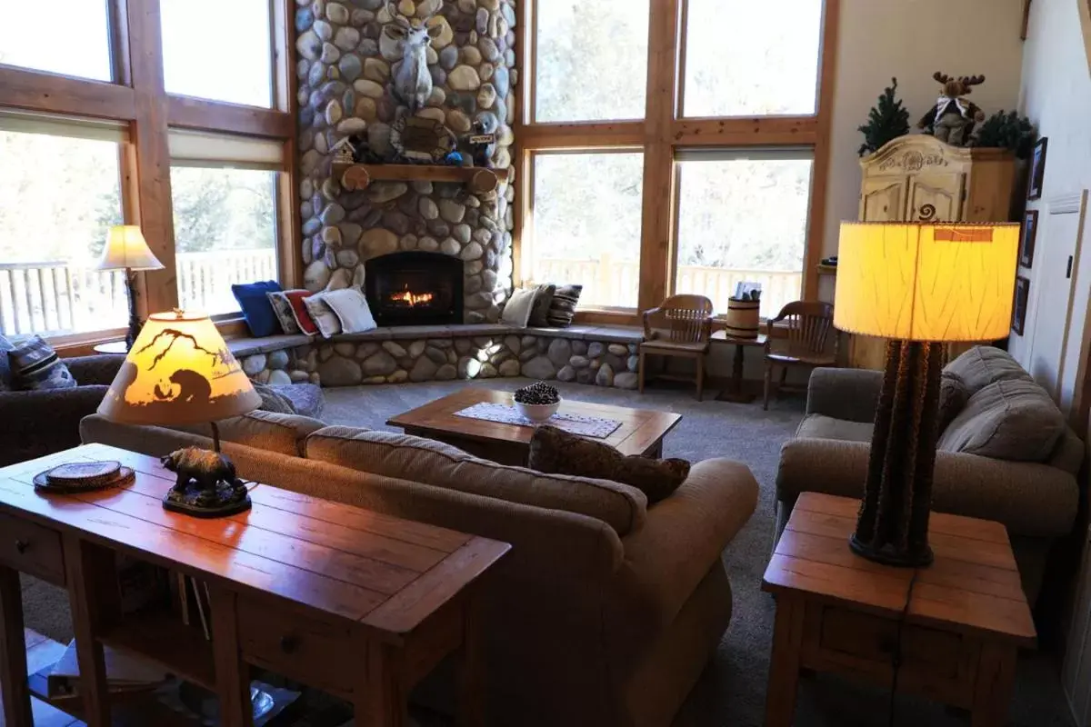 Seating Area in Zion Ponderosa Ranch Resort