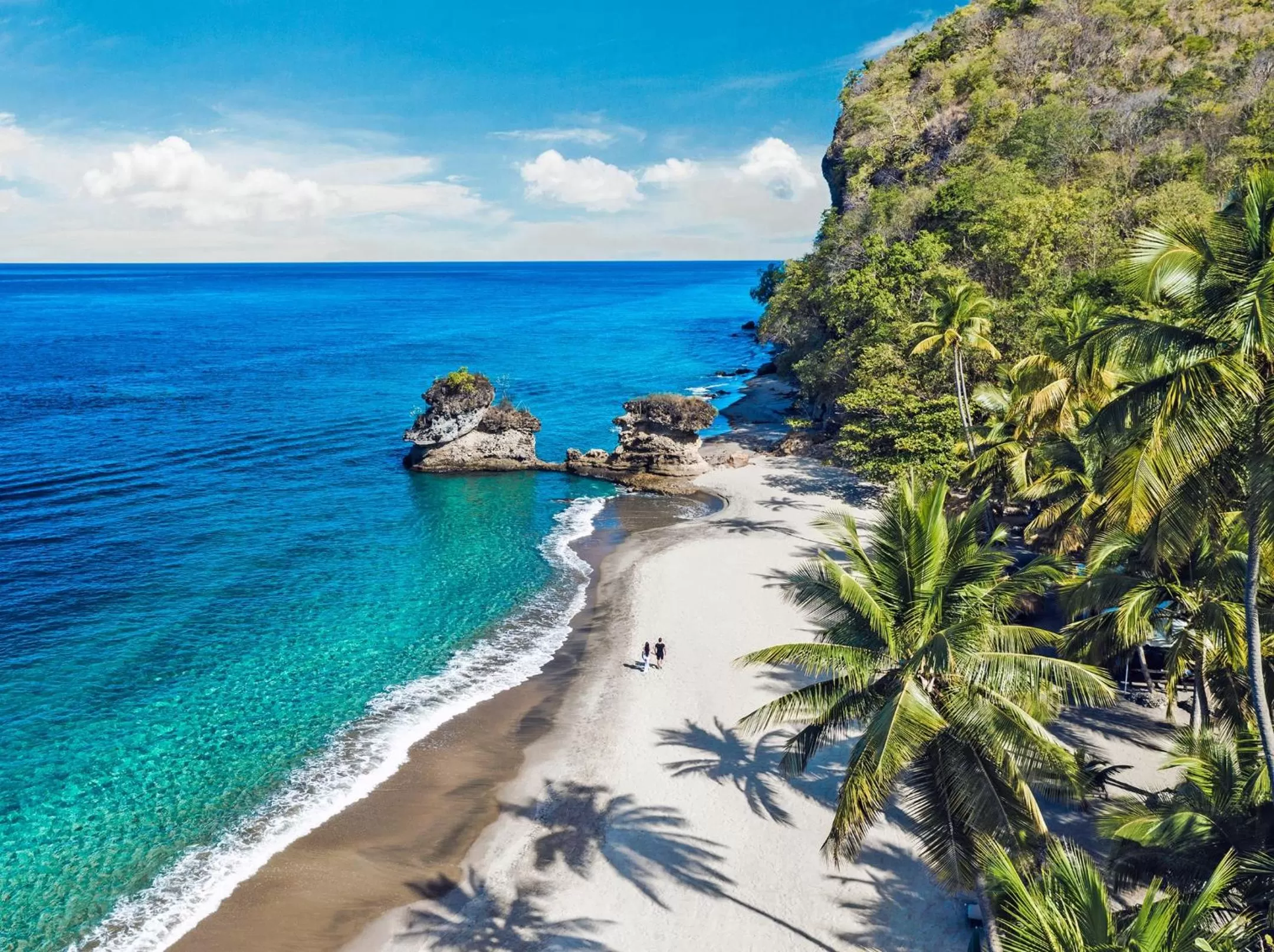Beach in Jade Mountain