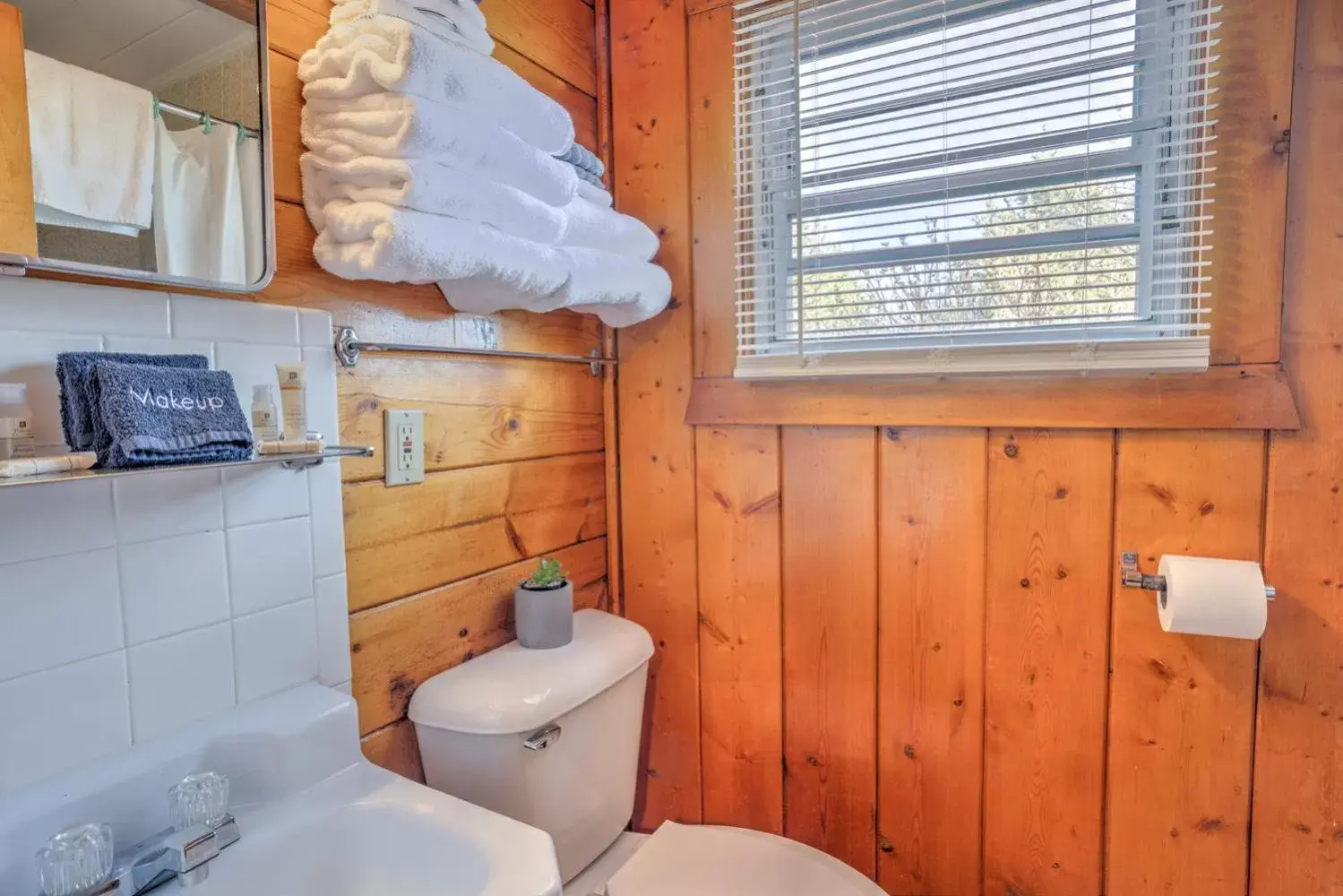 Bathroom in Lodge at Poncha Springs