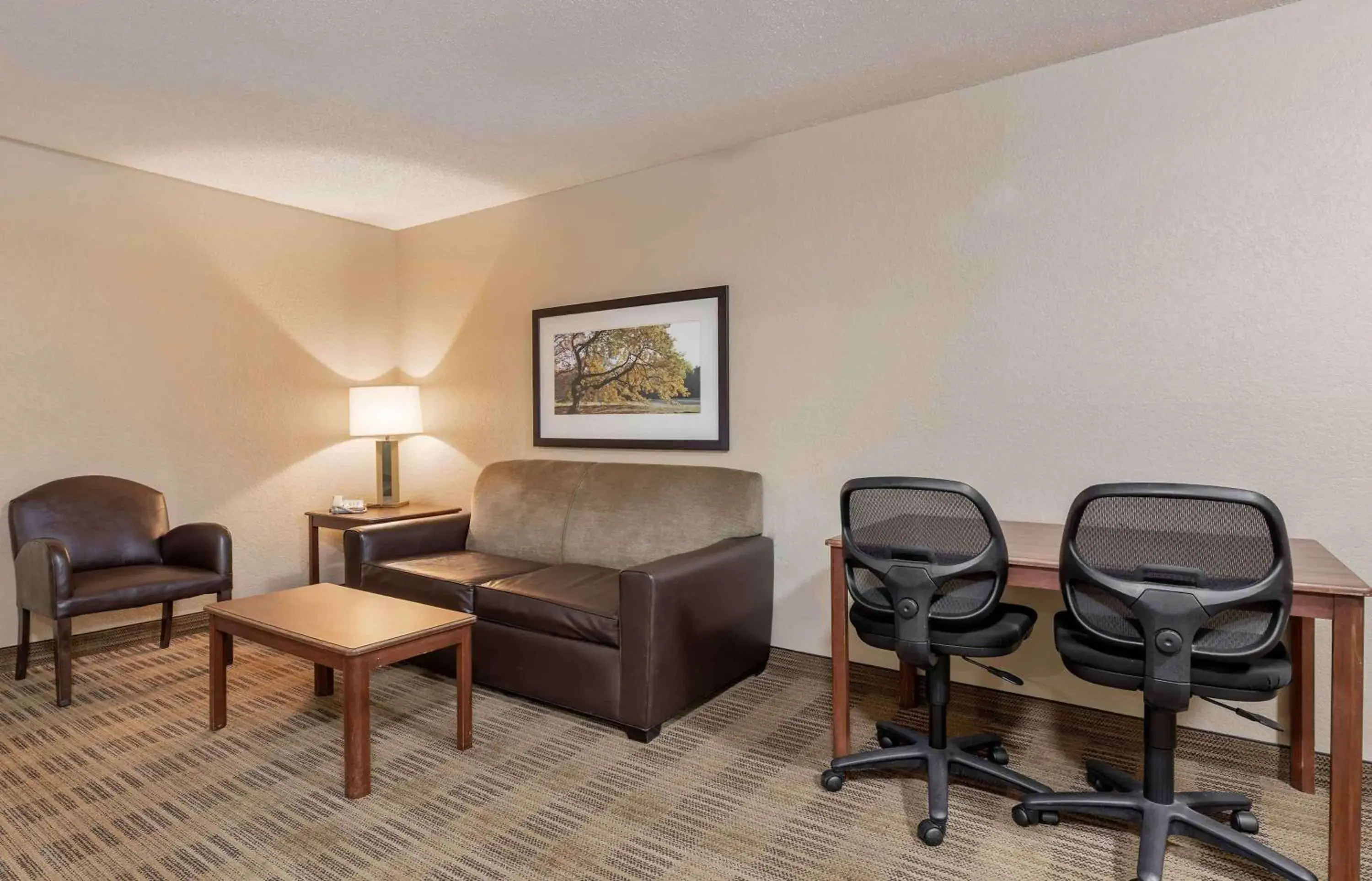 Bedroom, Seating Area in Extended Stay America Select Suites - Charlotte - Tyvola Rd - Executive Park