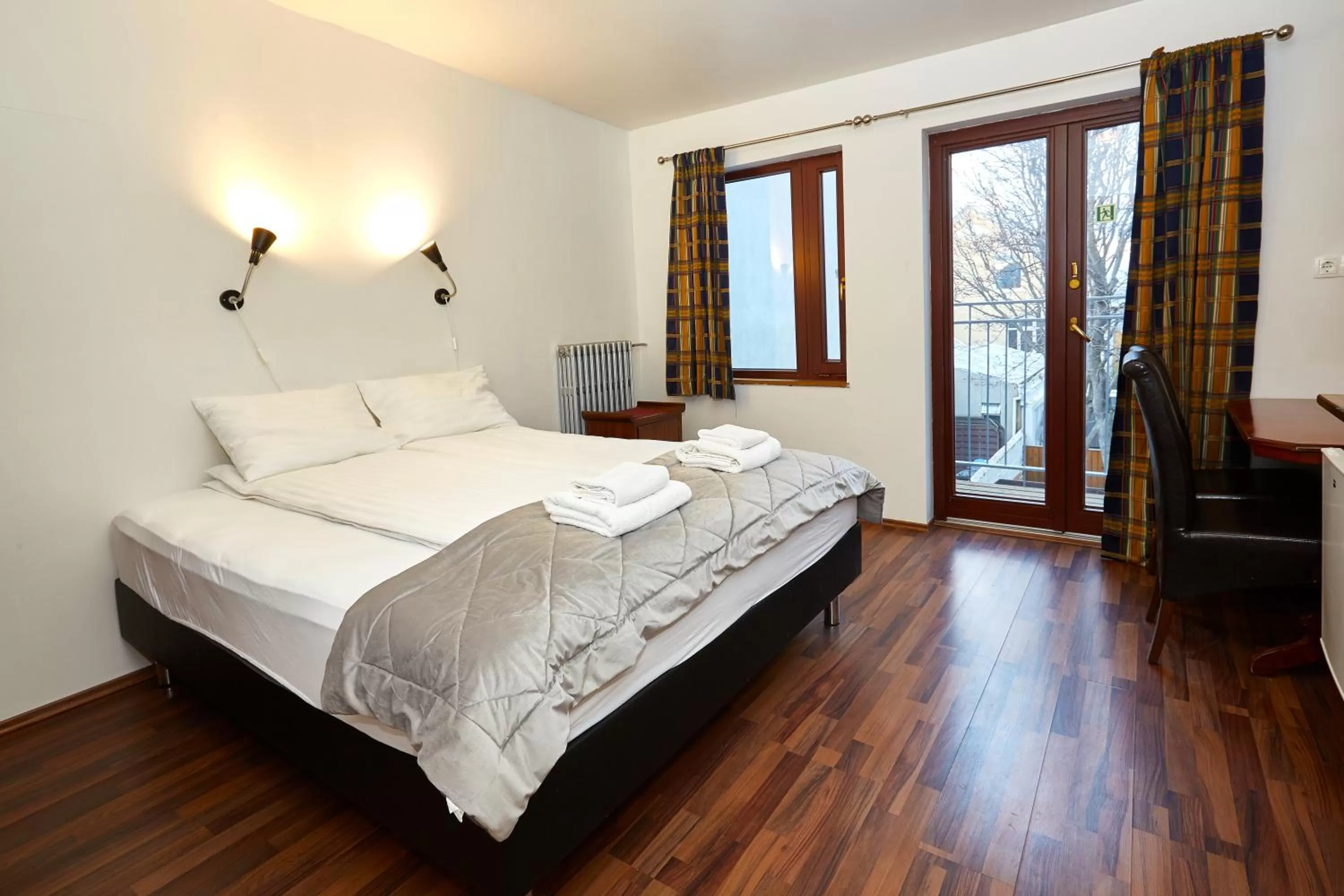 Bedroom, Bed in Reykjavik Downtown Hotel