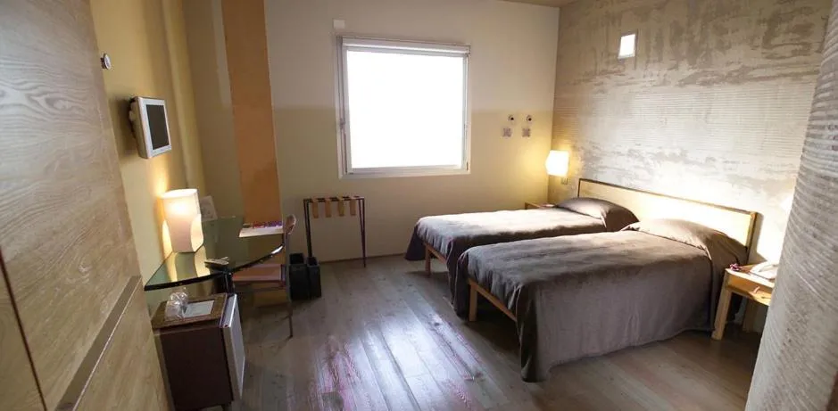 Bed in Albergo Cantine Ascheri