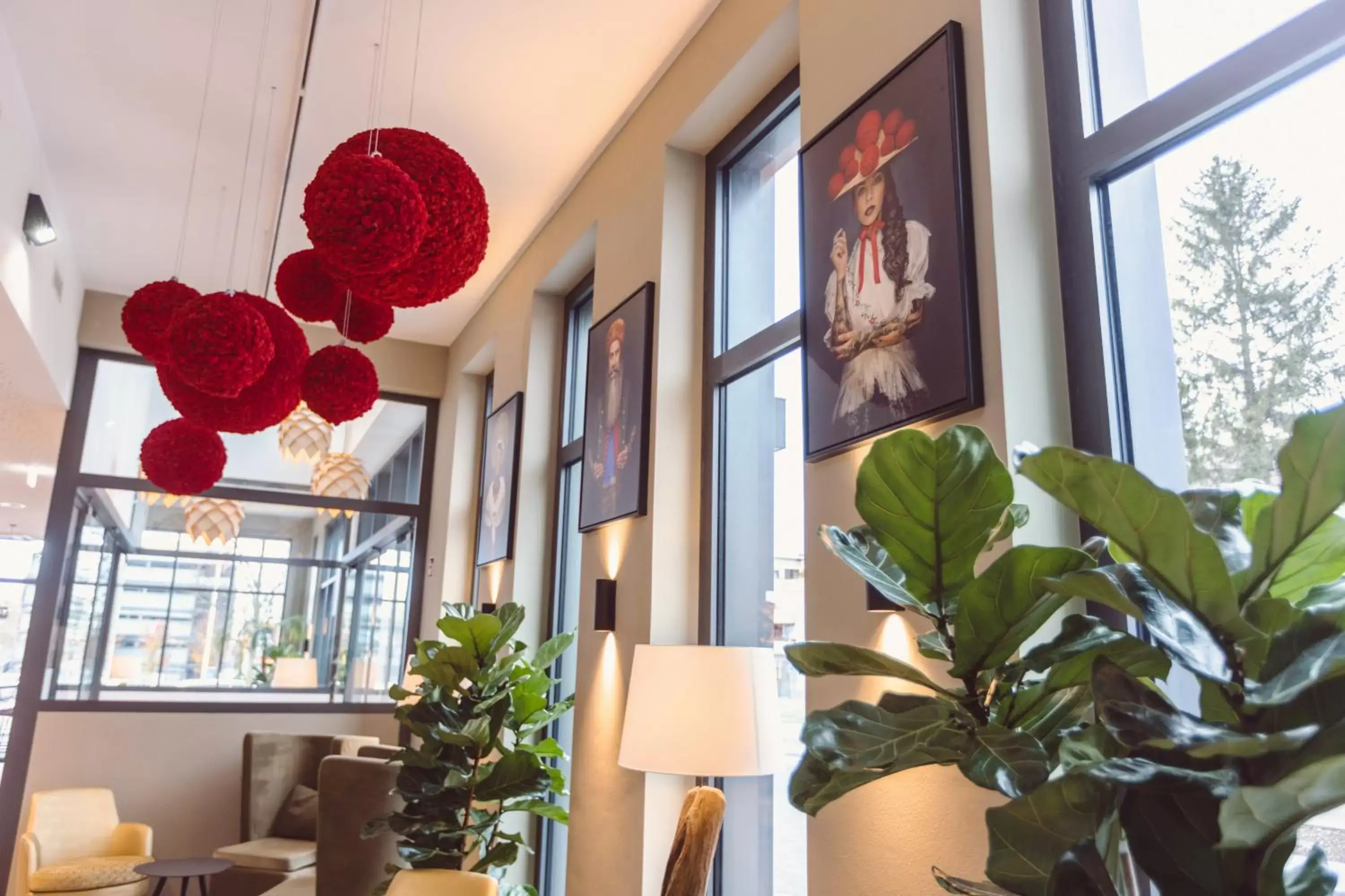 Lobby or reception in Hotel Libertas elements pure Lobby or reception in Hotel Libertas elements pure