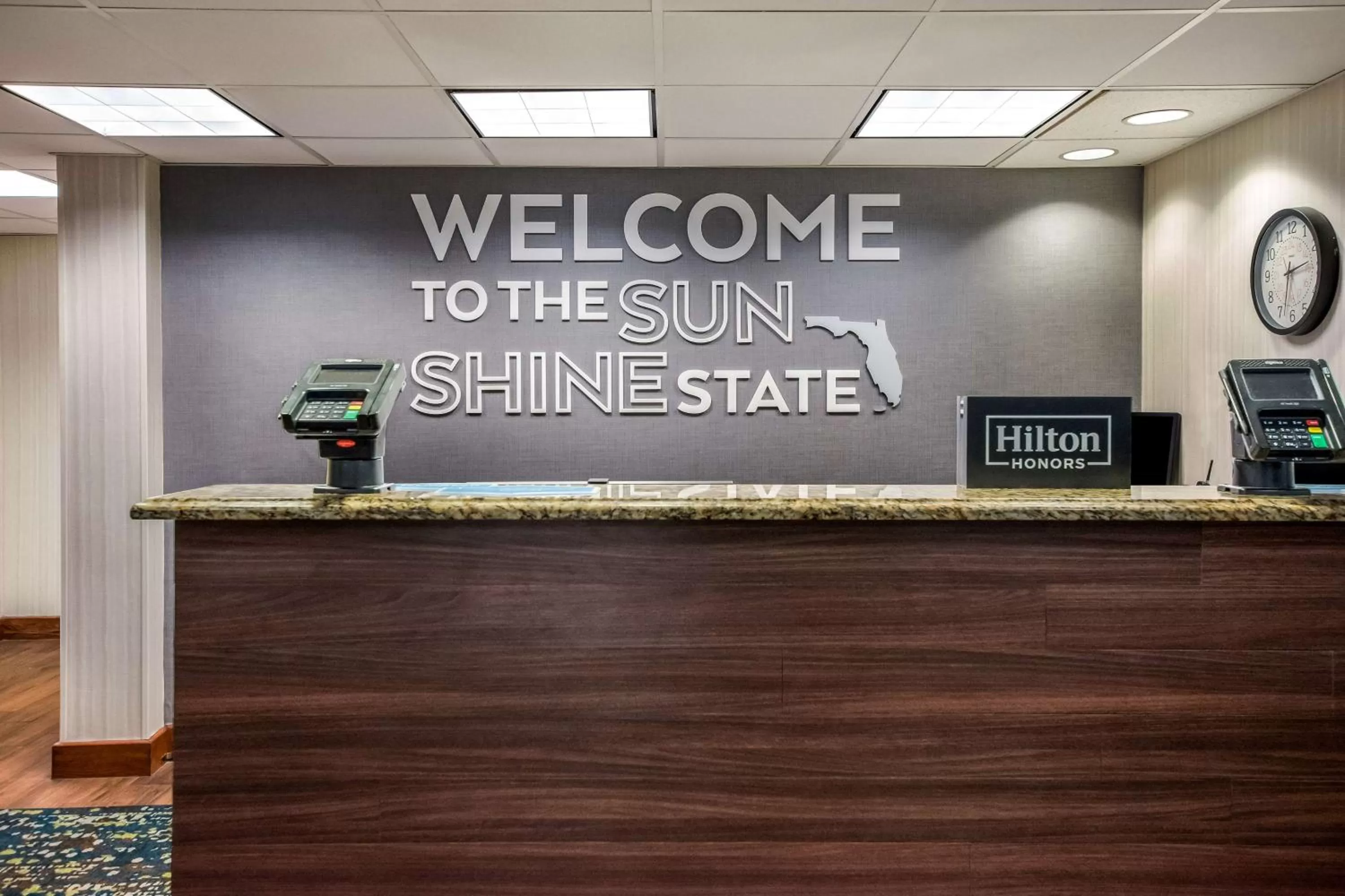 Lobby or reception in Hampton Inn Winter Haven